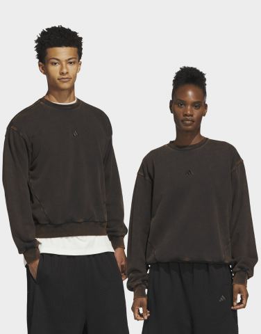adidas Sweatshirt, Washed Fleece