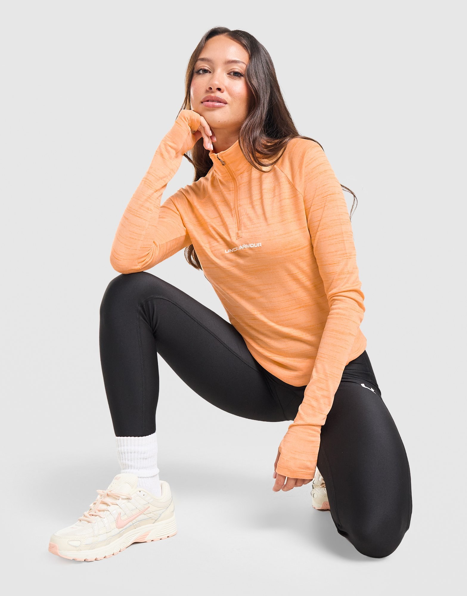 Under Armour Tech Tiger 1/4 Zip Top Damen