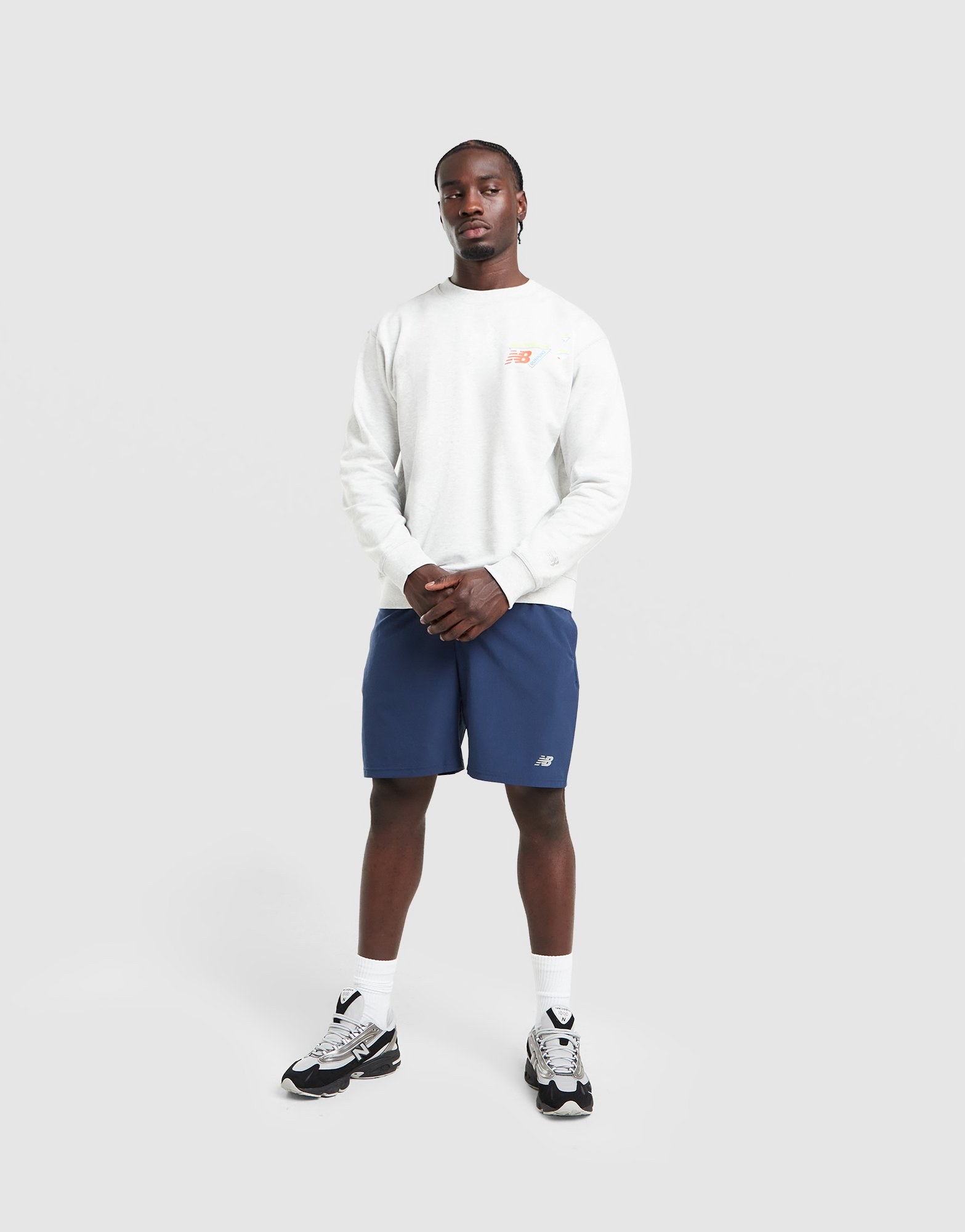 New Balance Tri Logo Crew Sweatshirt