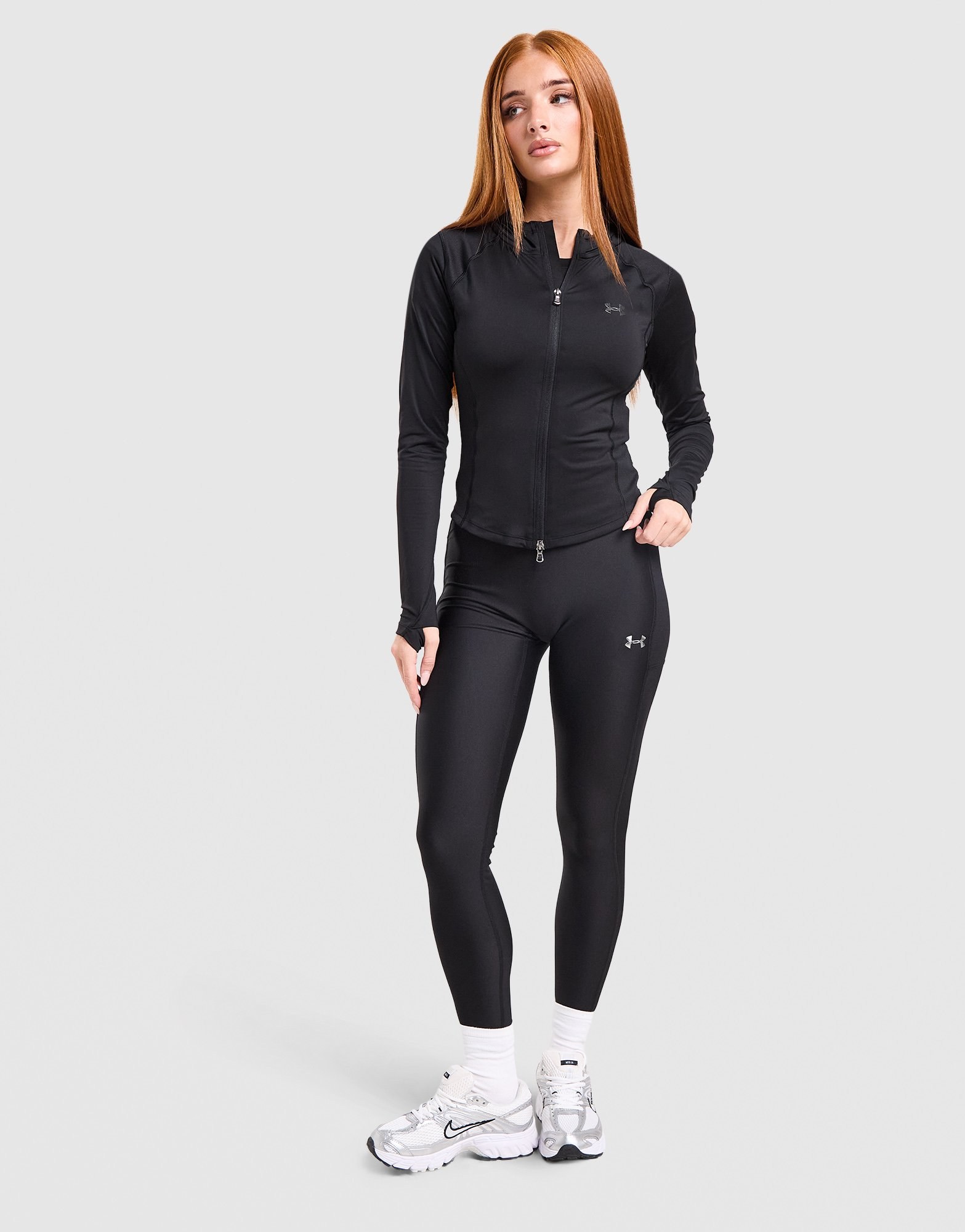 Under Armour Ribbed Full-Zip Hoodie