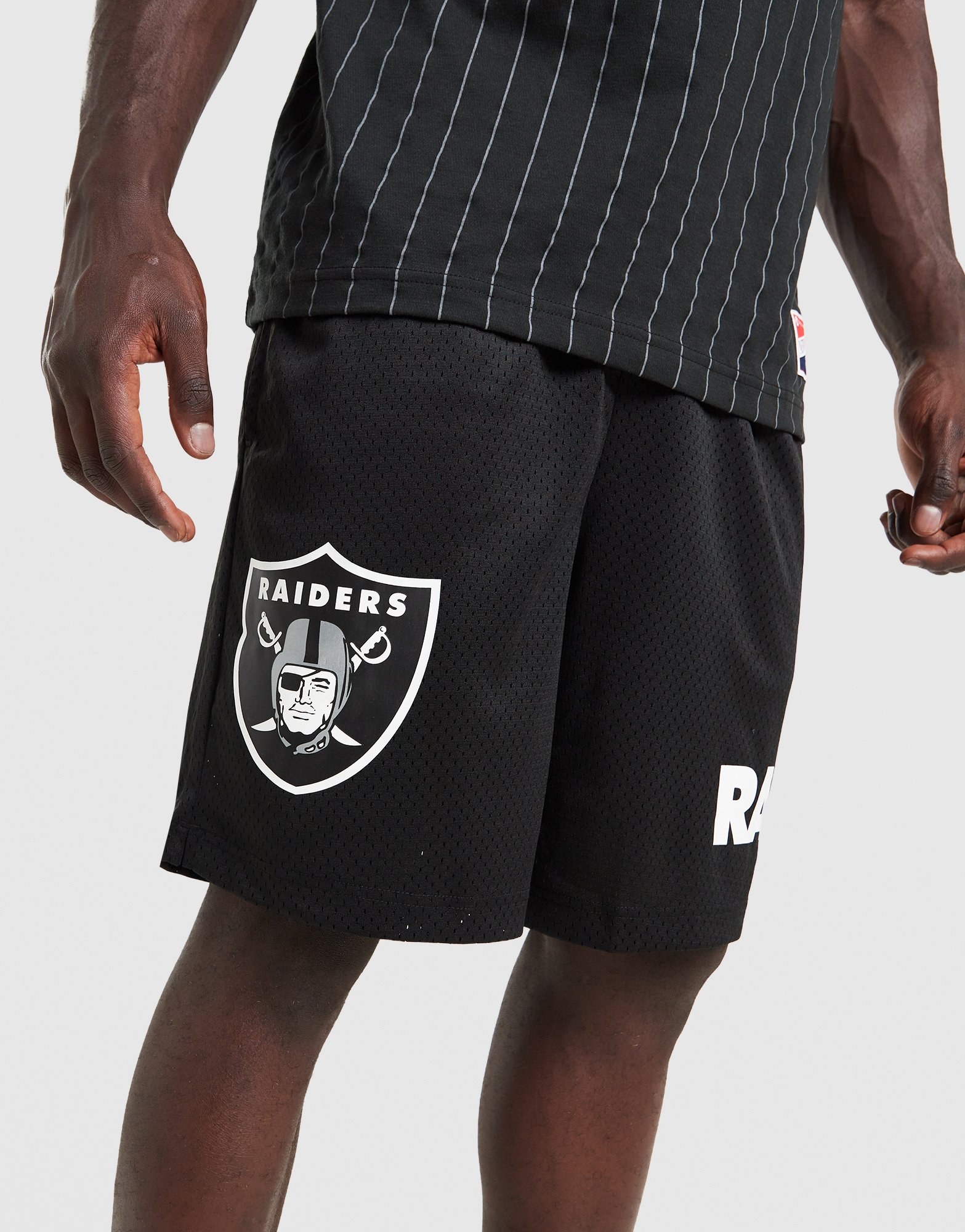New Era NFL LA Raiders Mesh Shorts