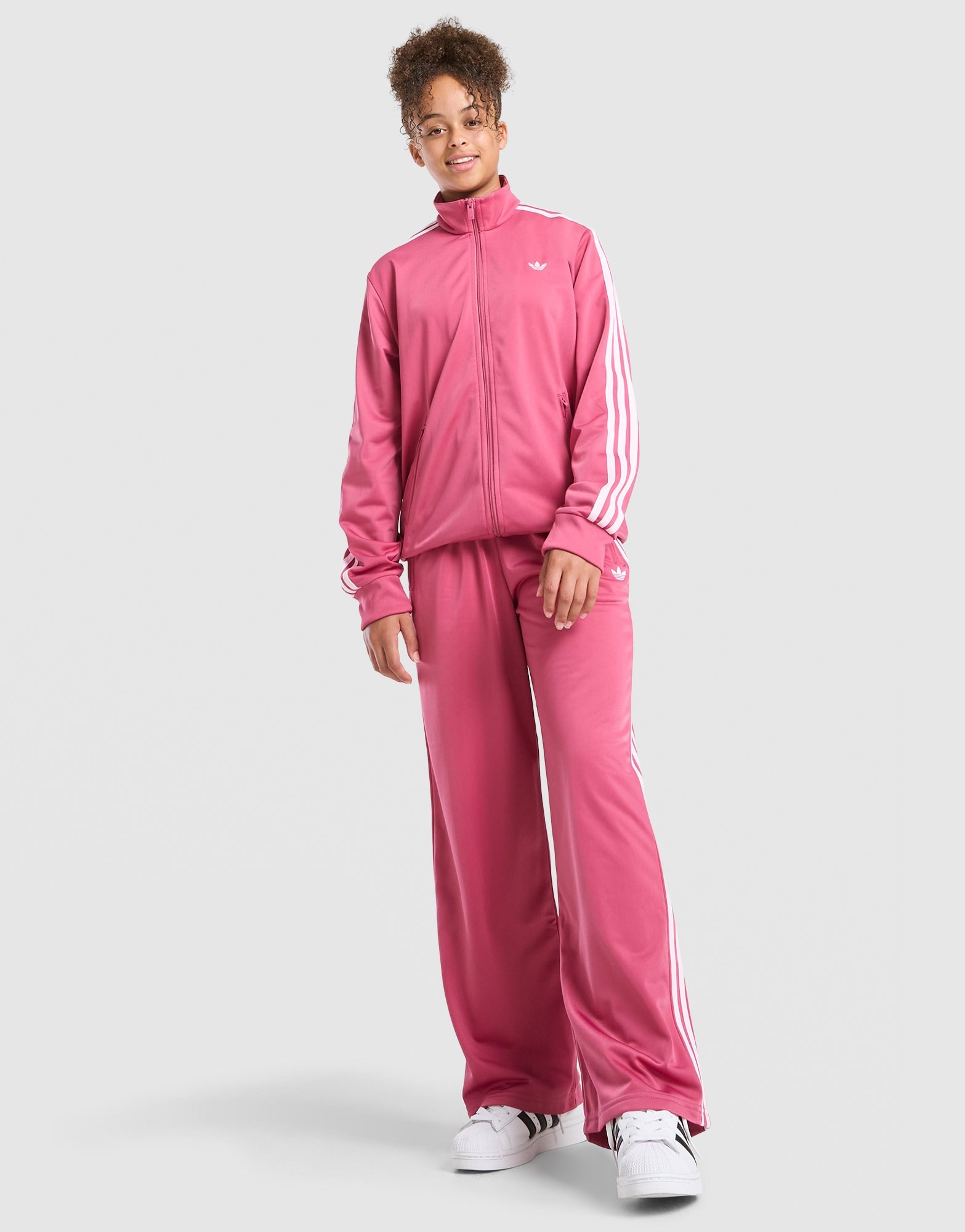 adidas Originals Girls' Firebird Full-Zip Trainingsoberteil Kinder