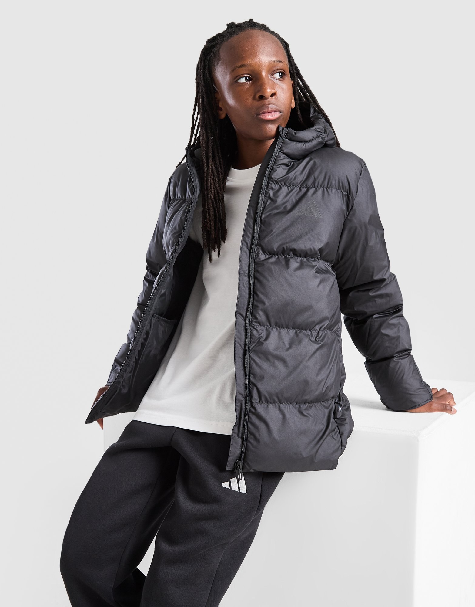 adidas Core Badge Of Sport Jacke Kinder