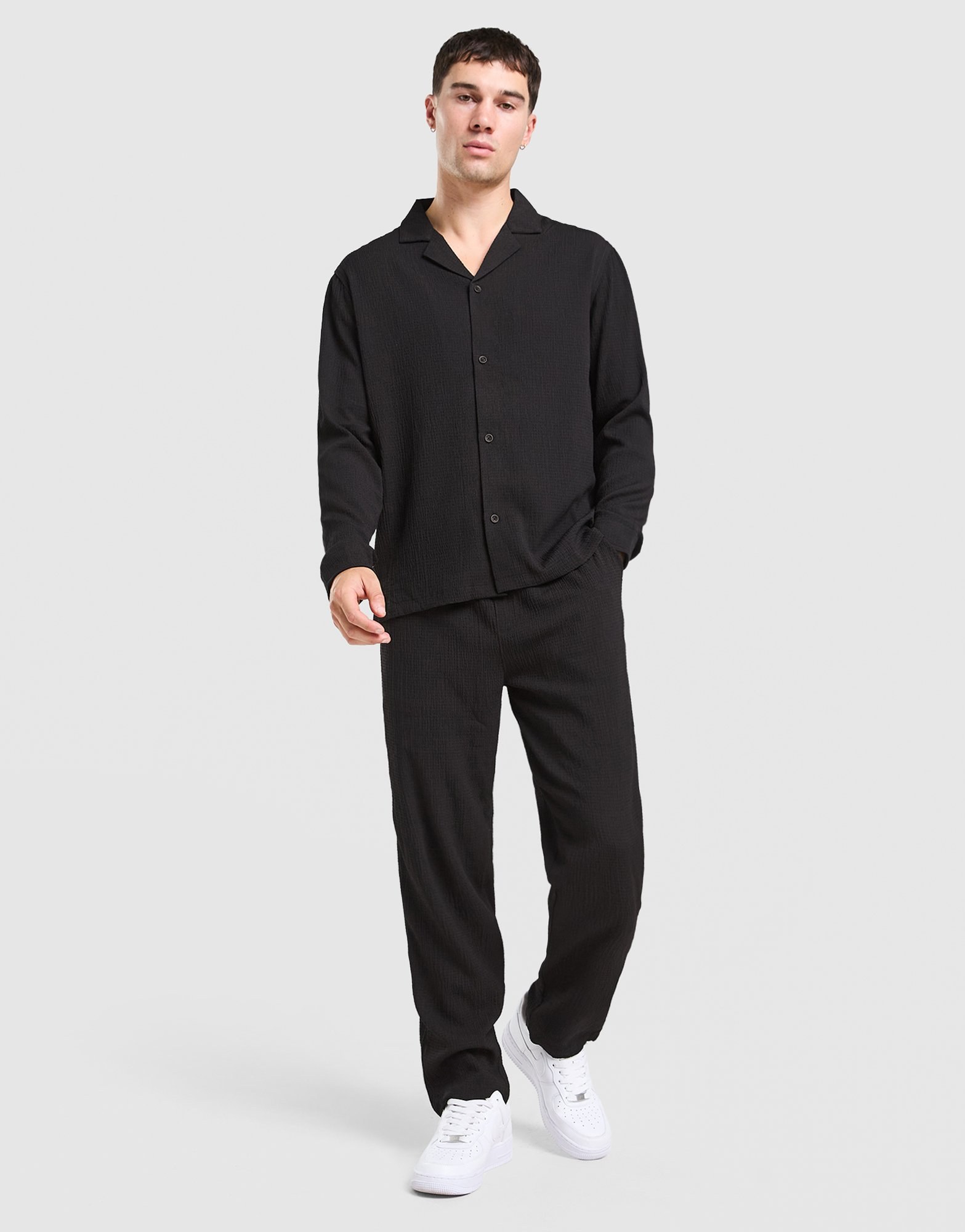 Belier Seersucker Straight Leg Hose