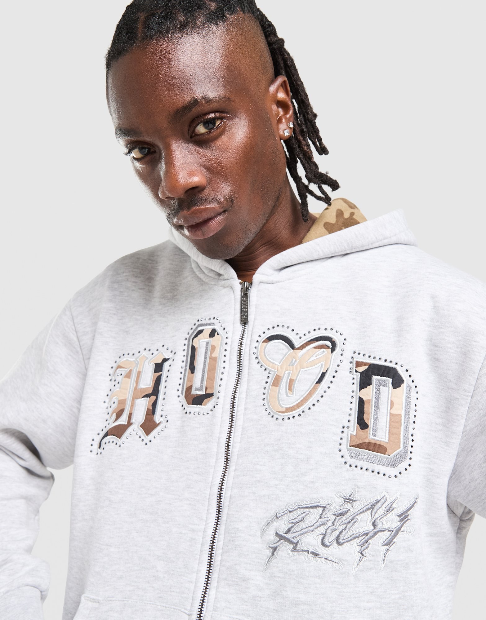 Hoodrich Camo Iron Full-Zip Hoodie