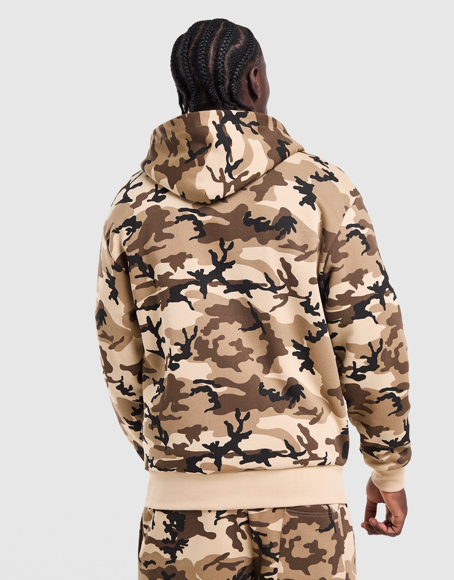 Hoodrich Camo Iron Allover-Print Full-Zip Hoodie
