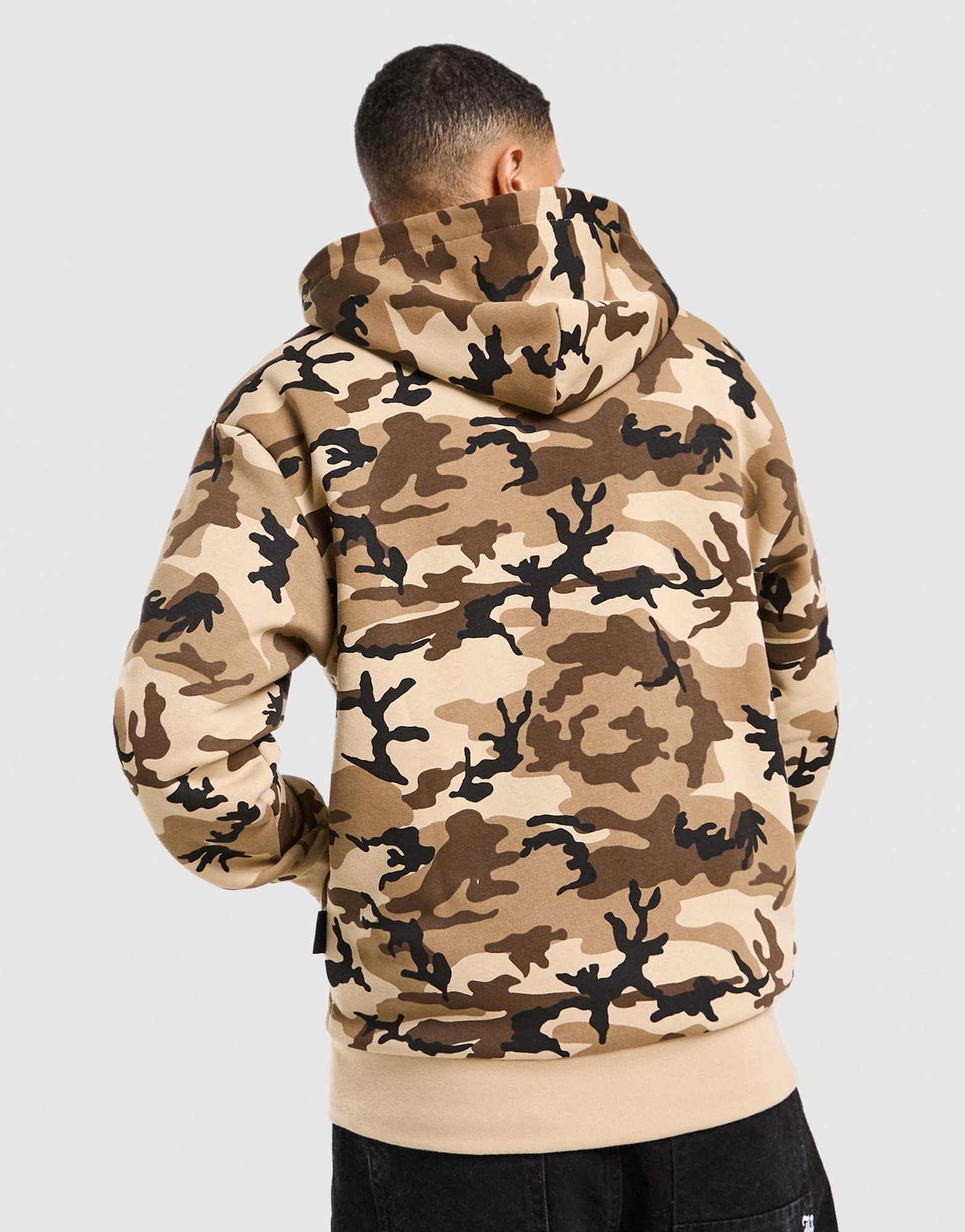 Hoodrich Camo Iron Allover-Print Full-Zip Hoodie