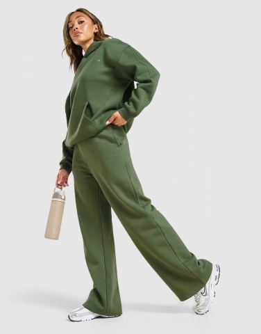DAILYSZN Toasted Wide Leg Jogginghose