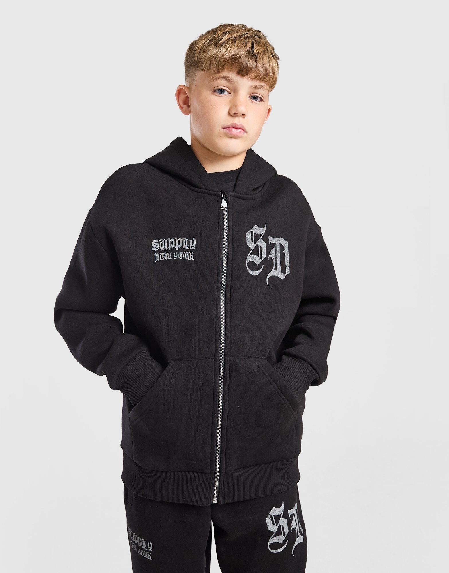 Supply & Demand Archer Full-Zip Hoodie Kinder