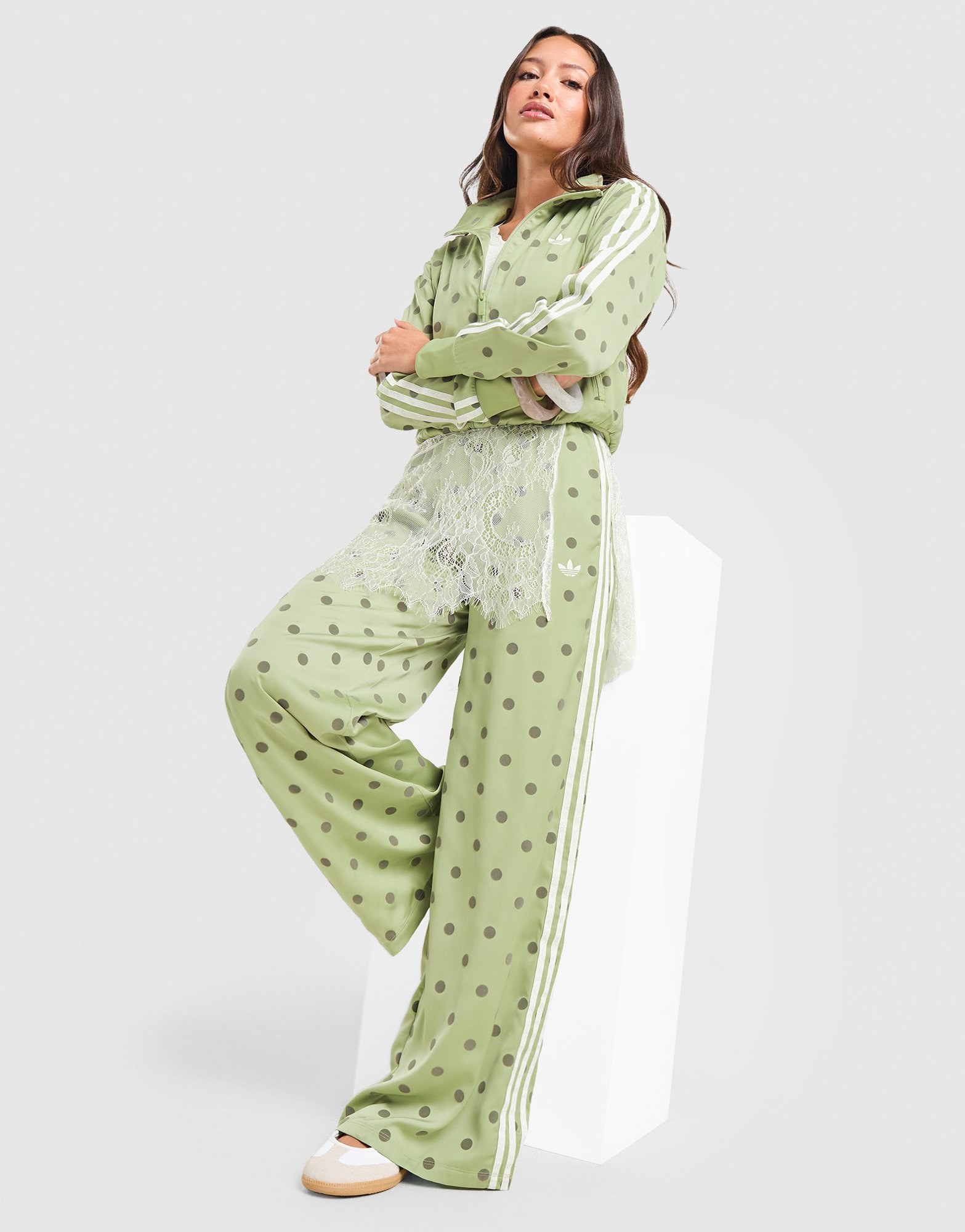 adidas Originals Polka Dot Firebird Track Pants