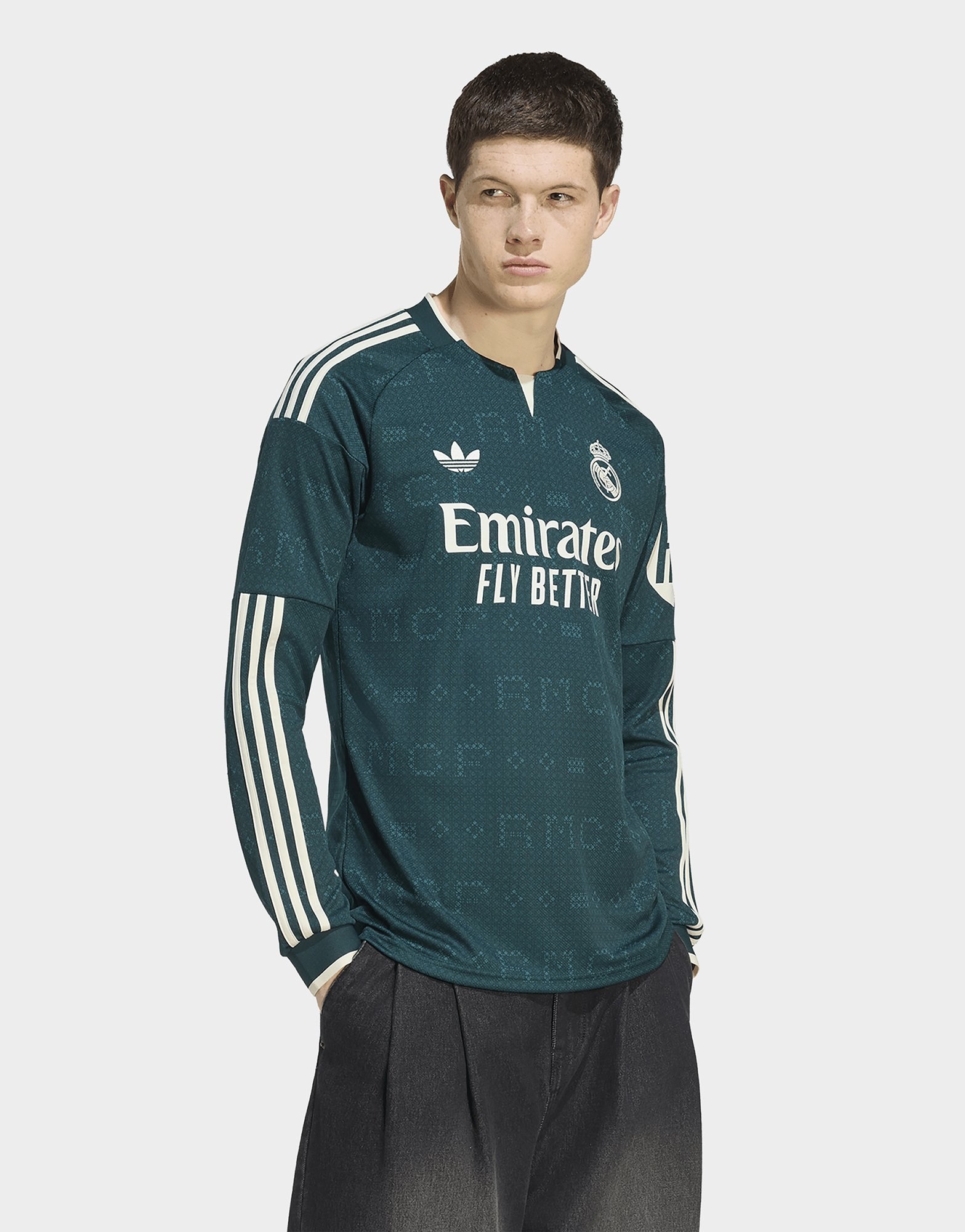 adidas Real Madrid 26/27 Auswärtstrikot, Langärmlig