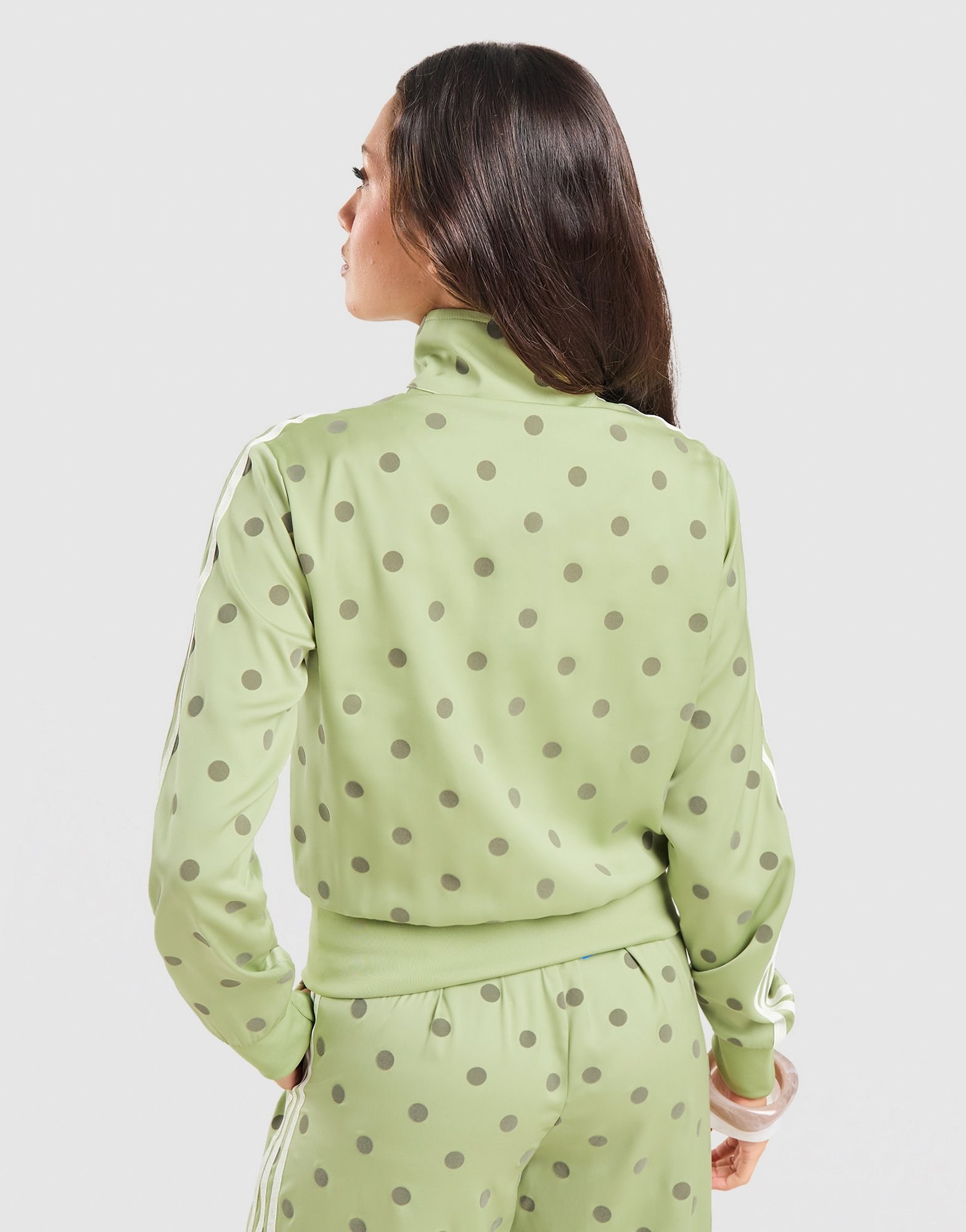 adidas Originals SATIN POLKA-DOTS TT Track Top
