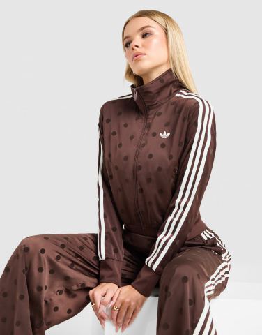 adidas Originals SATIN POLKA-DOTS TT Track Top