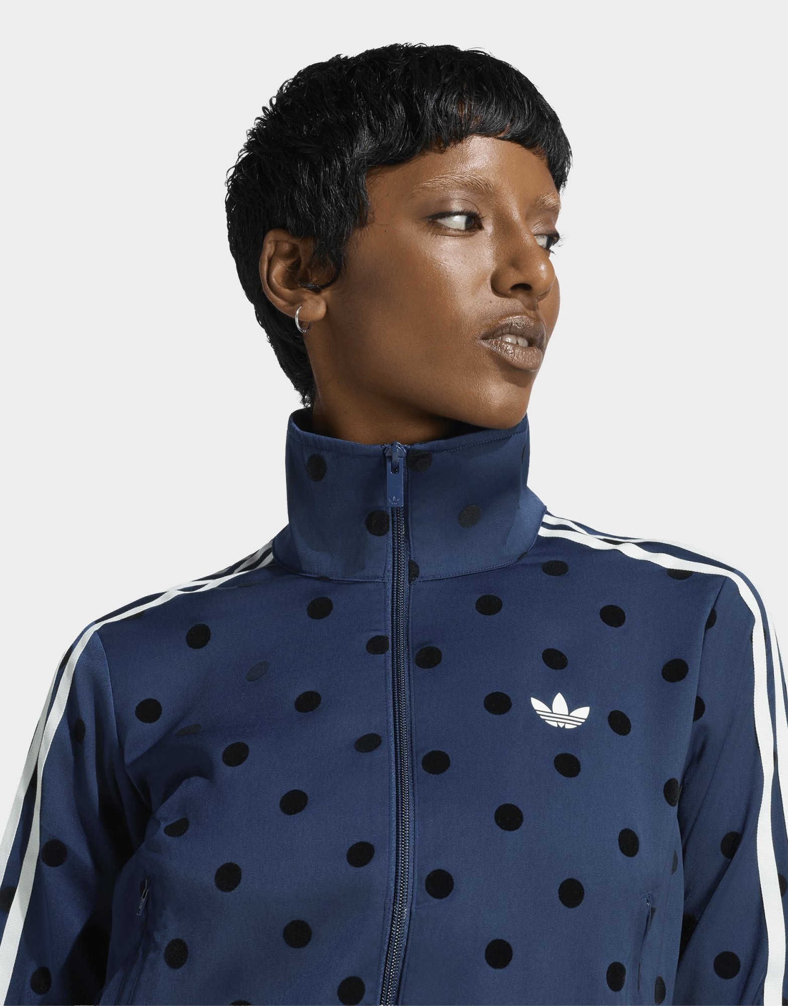 adidas Originals SATIN POLKA-DOTS TT Track Top