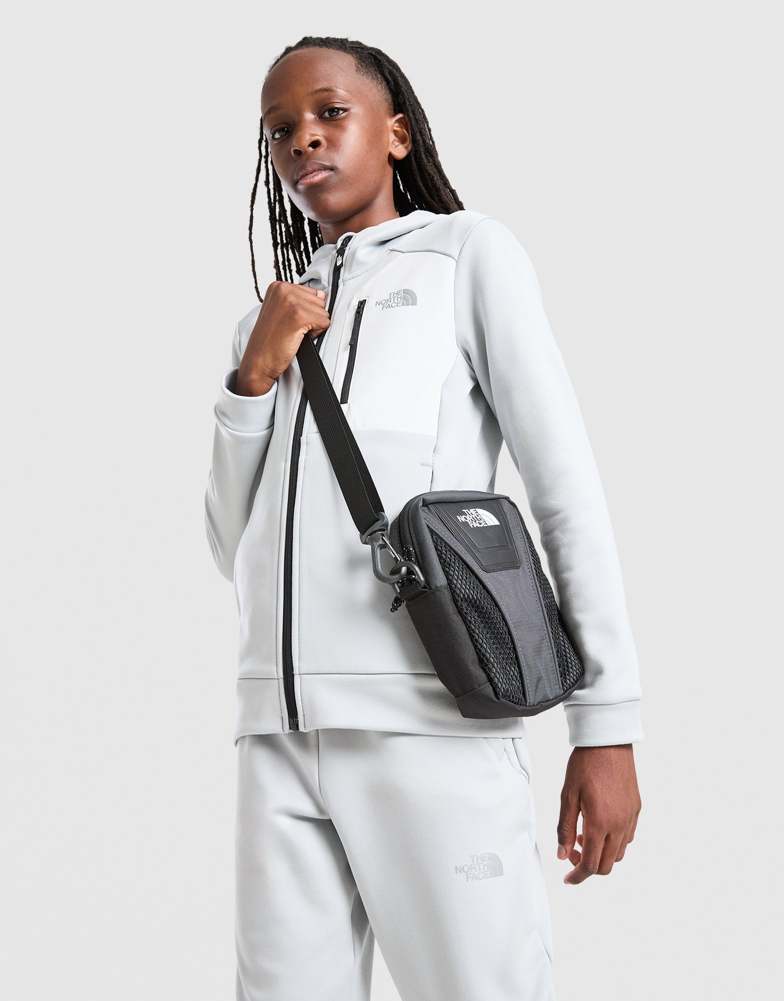 The North Face Performance Poly Full-Zip Hoodie Kinder