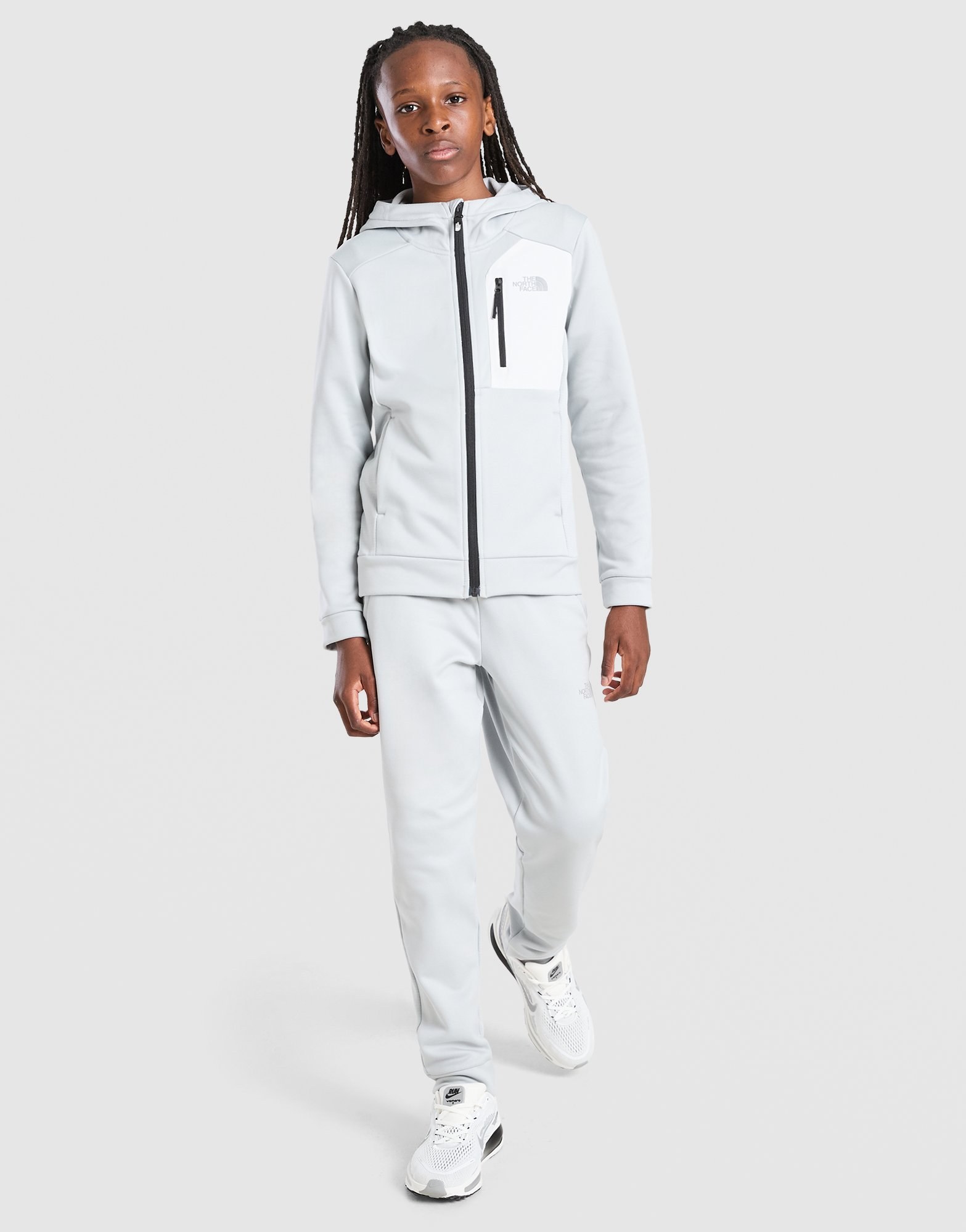 The North Face Performance Poly Full-Zip Hoodie Kinder