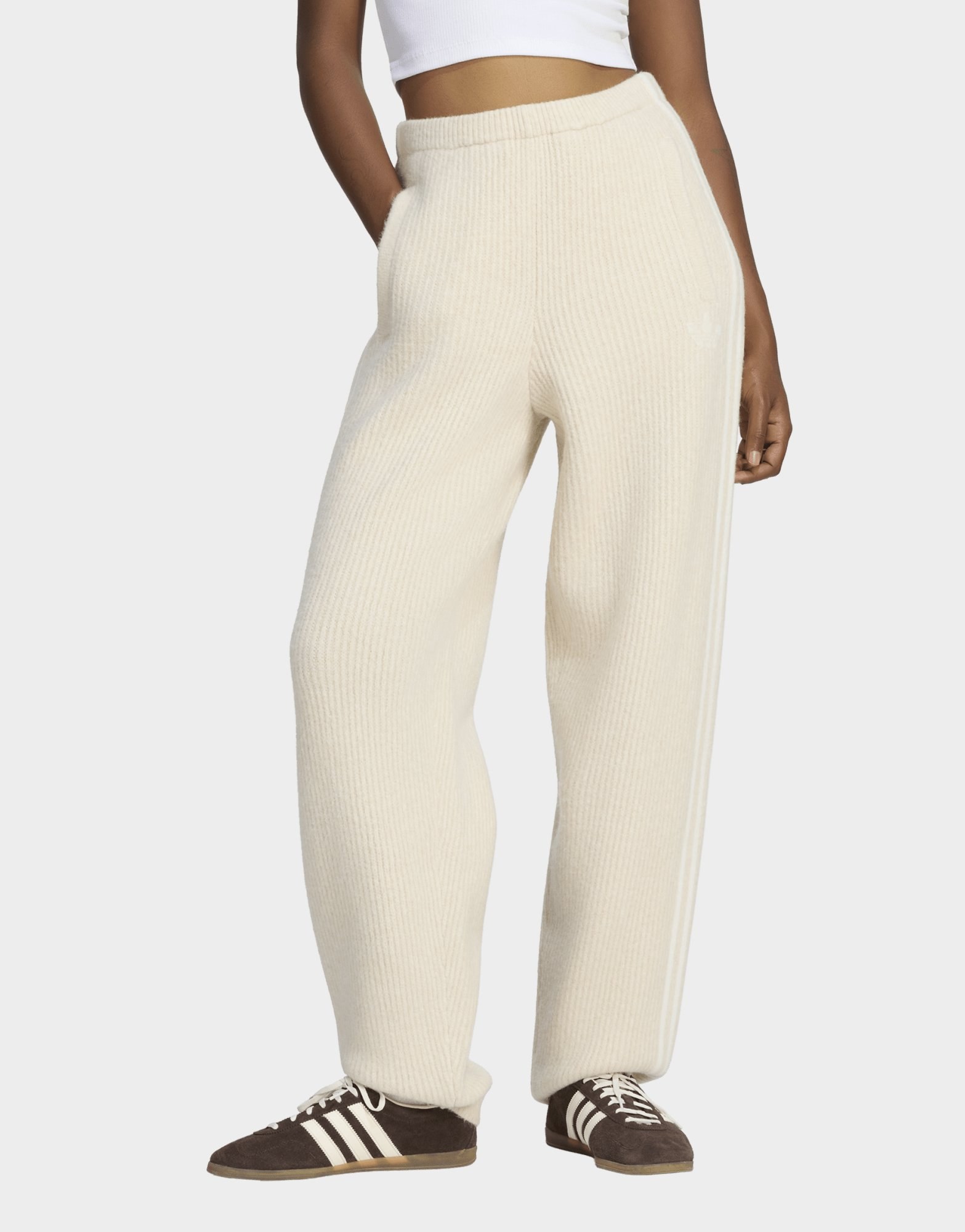 adidas Originals Adiluna Season 2 X Jennie Strickhose, Weites Bein