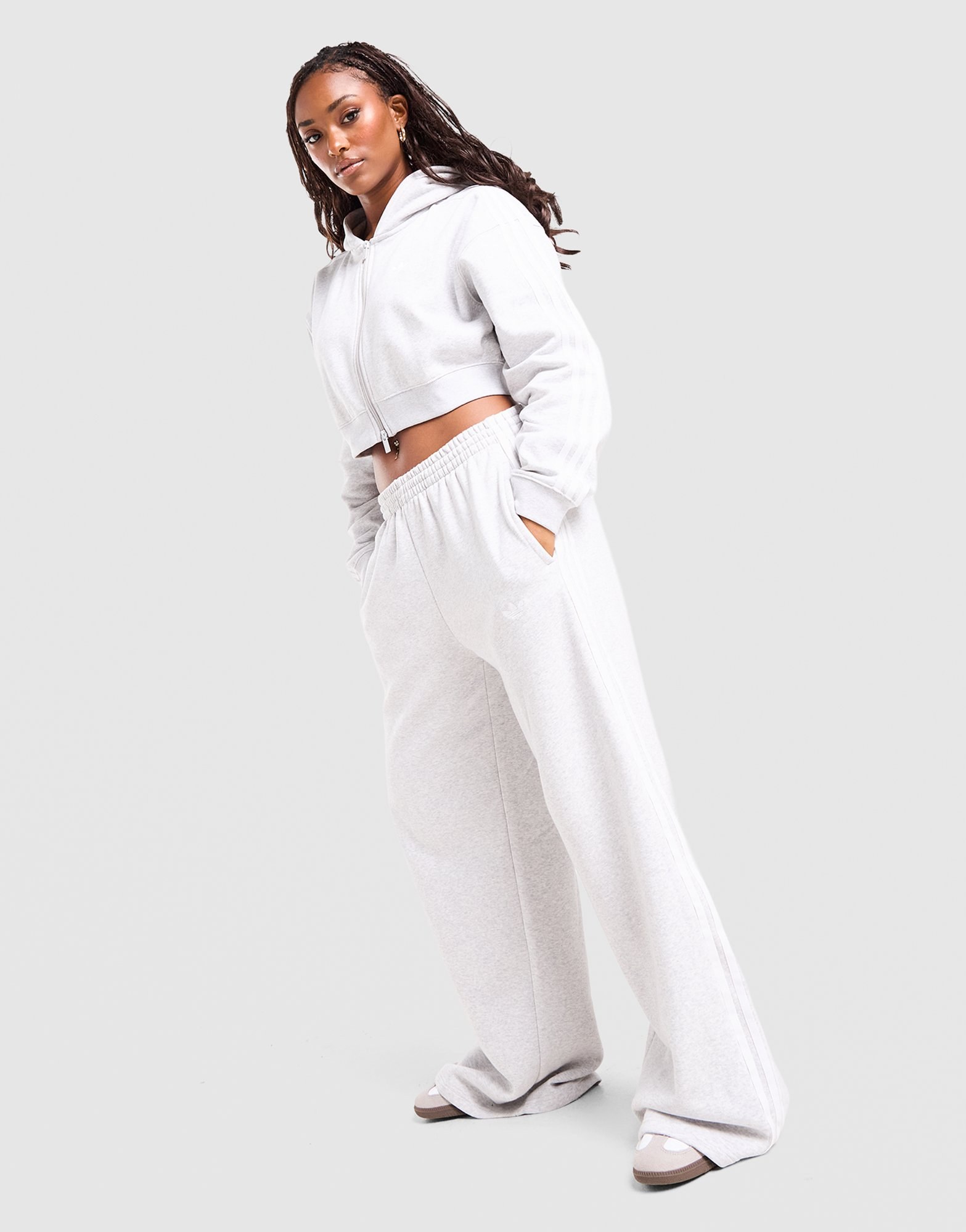 adidas Originals 3-Streifen Wide Leg Jogginghose