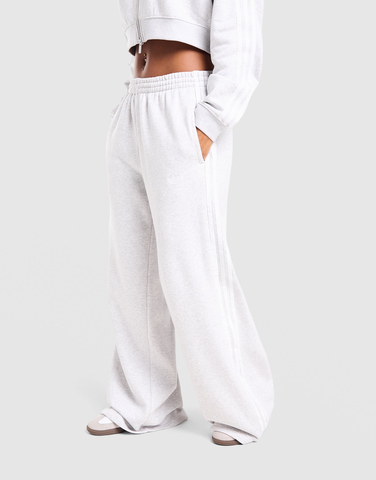 adidas Originals 3-Streifen Wide Leg Jogginghose
