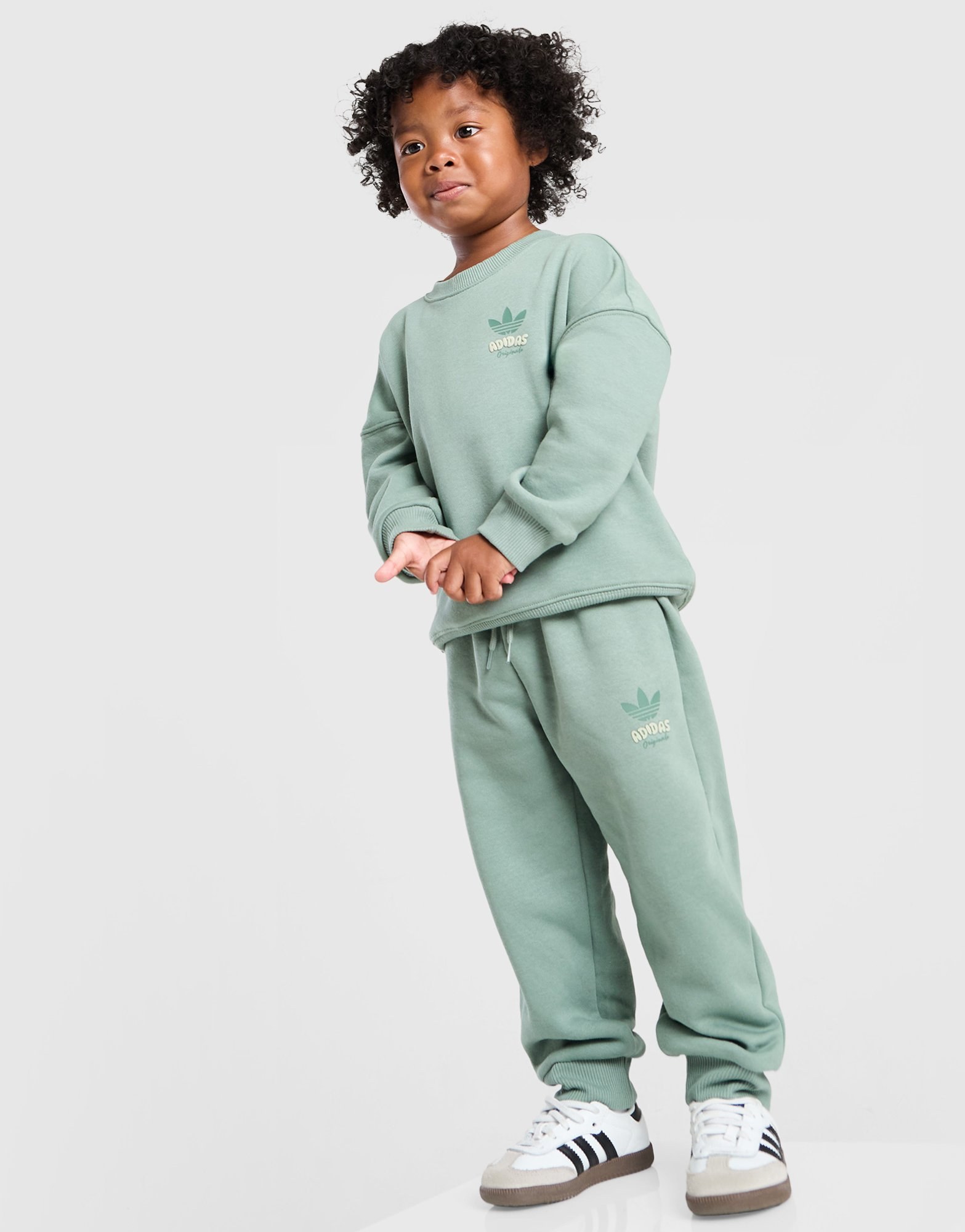 adidas Originals Bubble Graphic Crew Trainingsanzug Babys