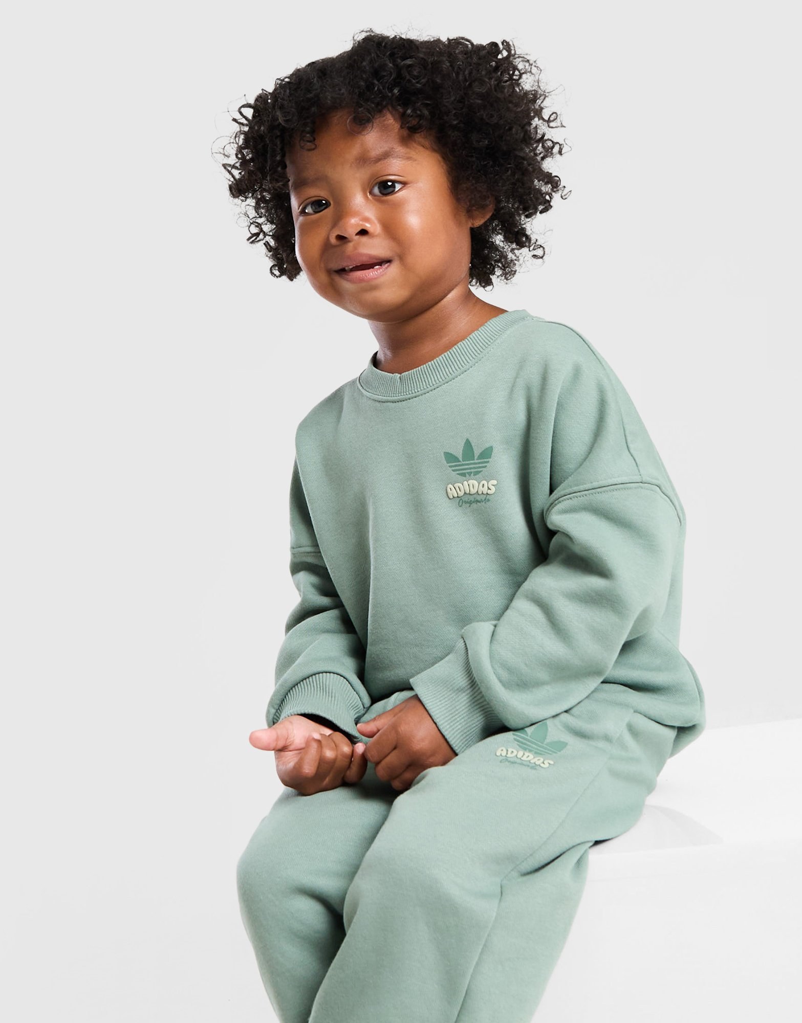 adidas Originals Bubble Graphic Crew Trainingsanzug Babys