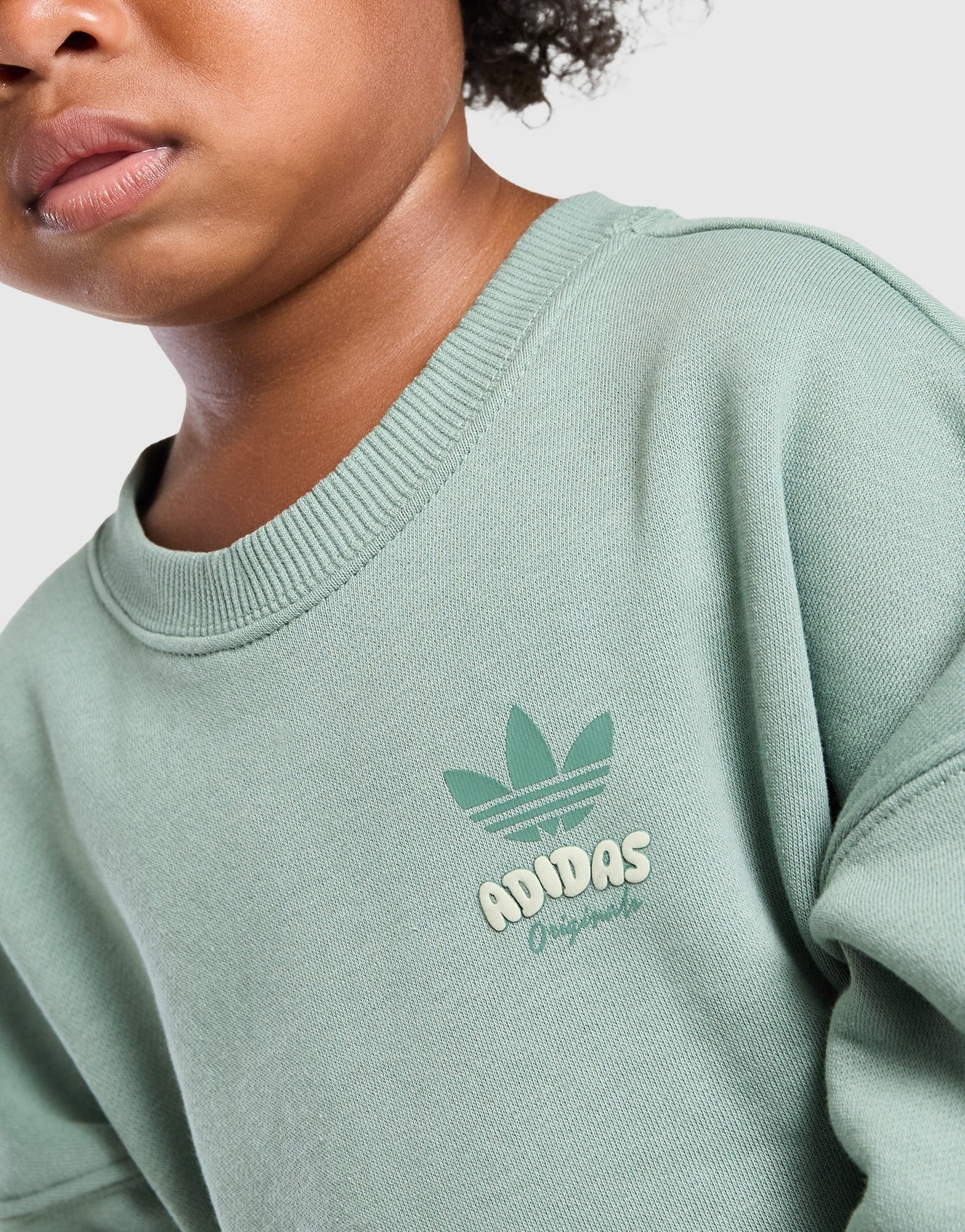 adidas Originals Bubble Graphic Crew Trainingsanzug Babys