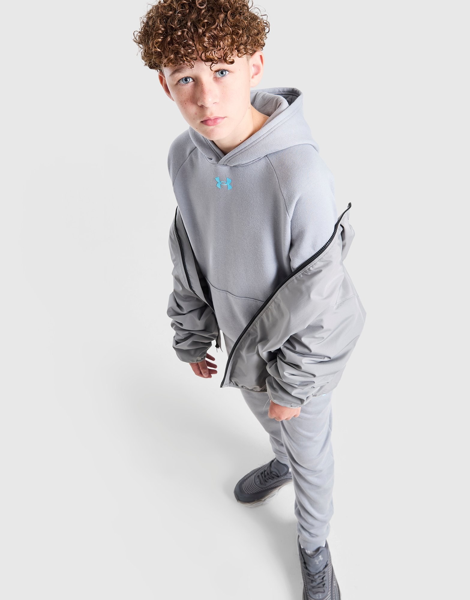 Under Armour Rival Fleece Hoodie Kinder