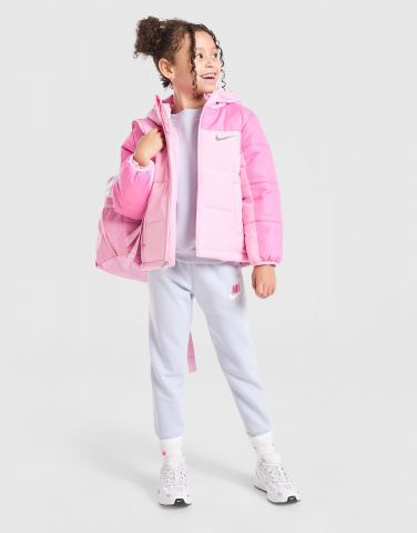 Nike Girls' Colour Block Baffle Jacket Children