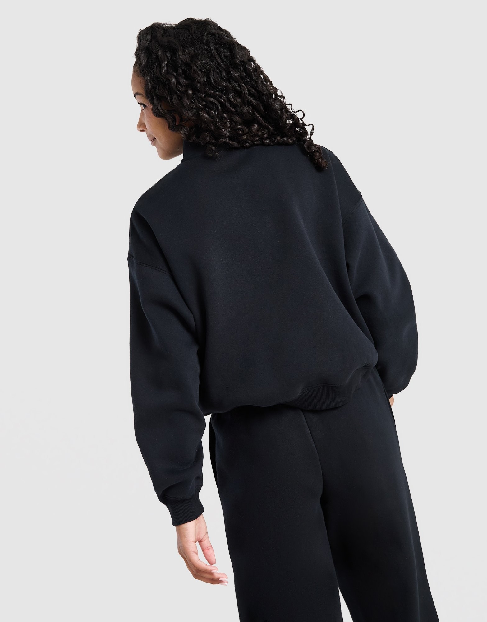 Nike Girls' Studio Fleece 1/4-Zip Sweatshirt Kinder