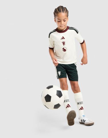 adidas Manchester United 26/27 Kids Ausweichausrüstung