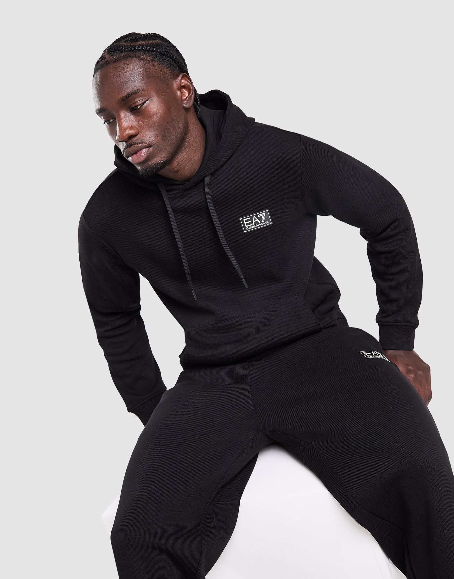 EA7 Emporio Armani Refined Overhead Hoodie