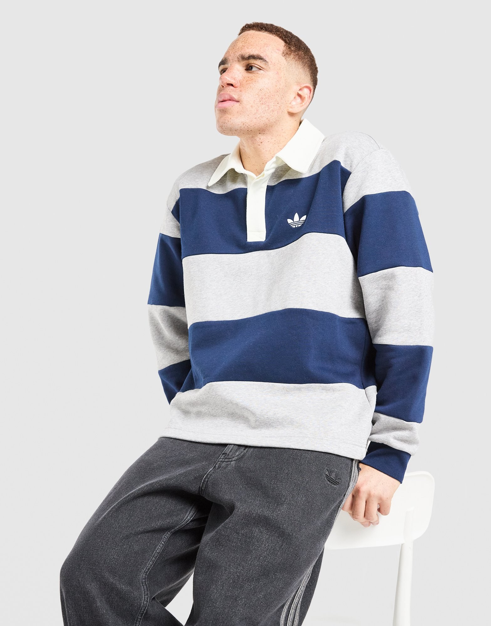 adidas Originals Longsleeve Rugby Crew Sweatshirt