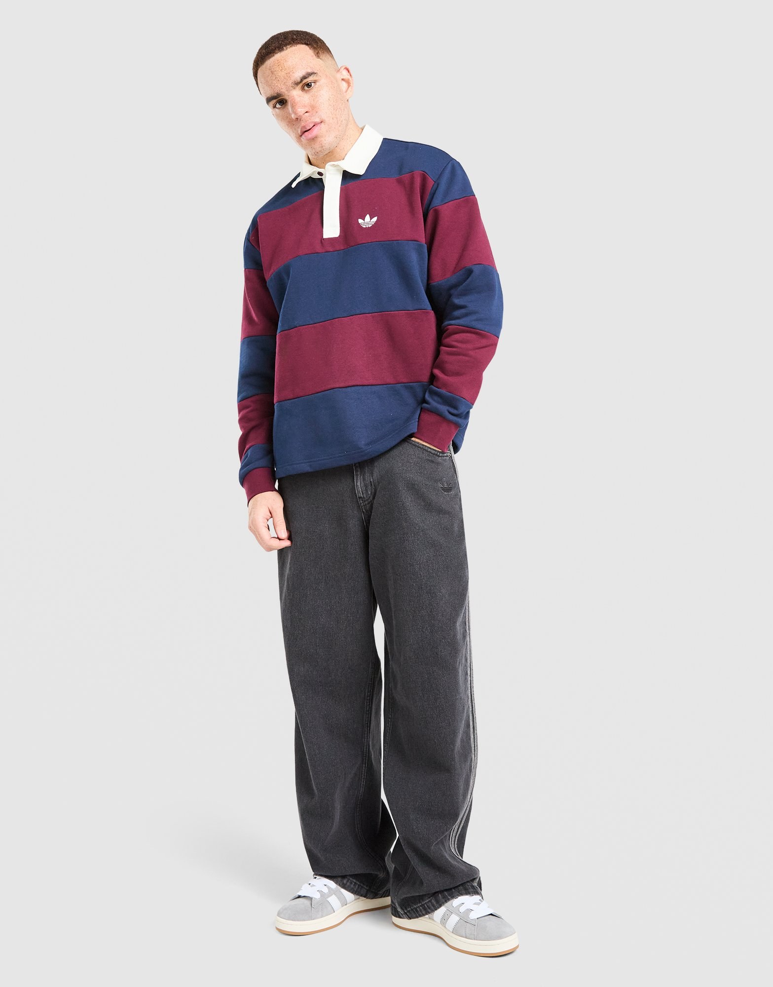 adidas Originals Longsleeve Rugby Crew Sweatshirt