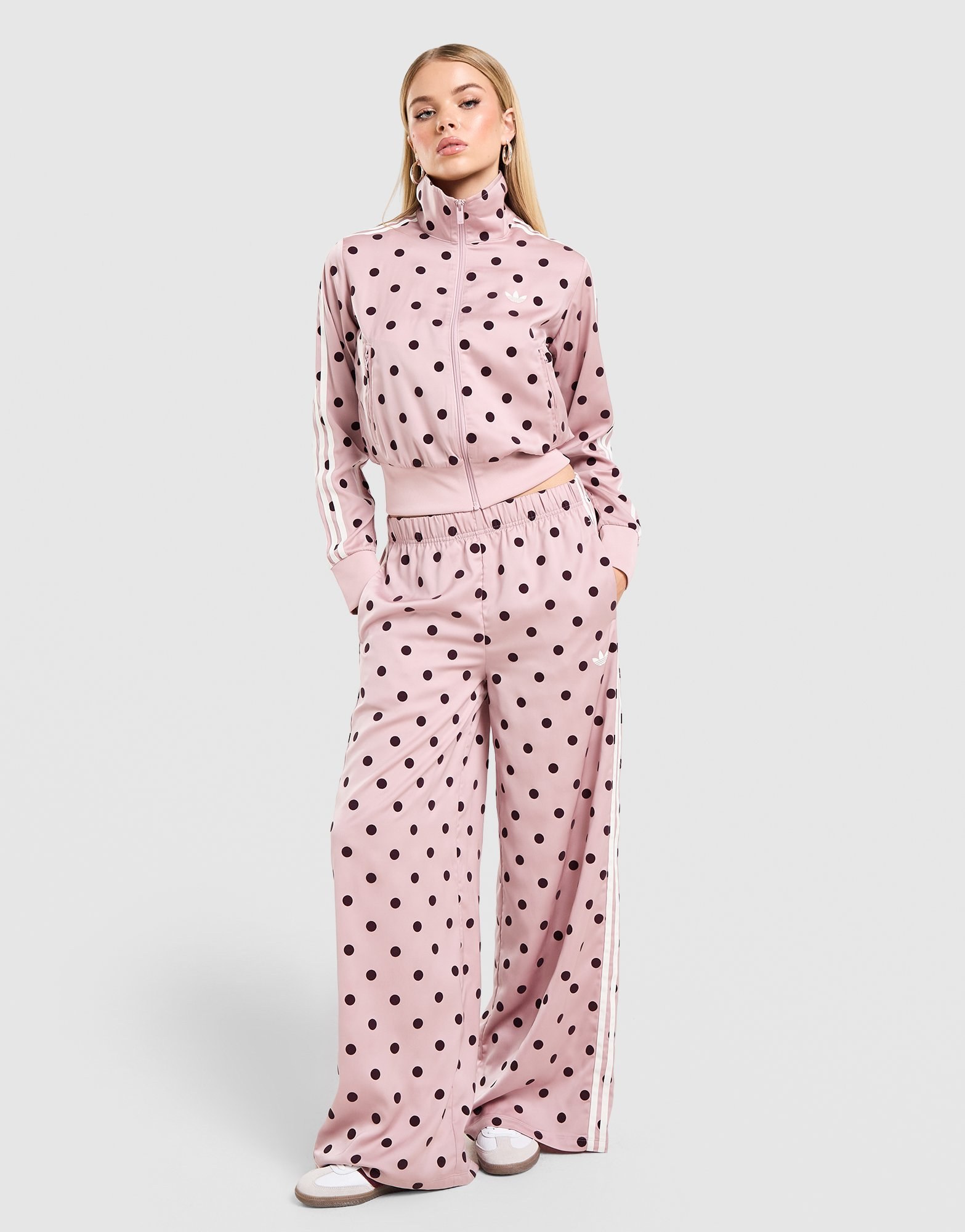 adidas Originals SATIN POLKA-DOTS TT Track Top