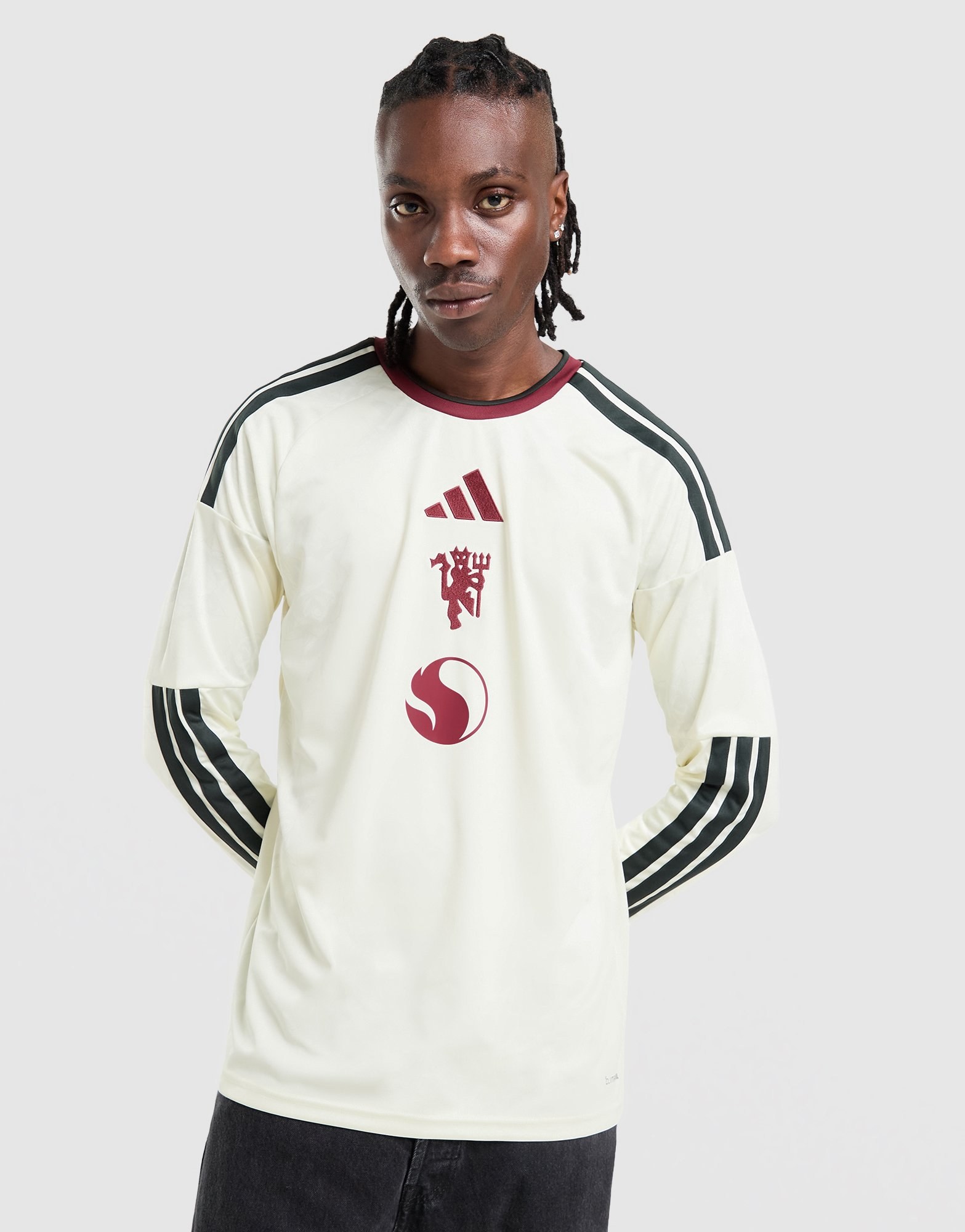 adidas Manchester United 26/27 Ausweichtrikot, Langärmelig