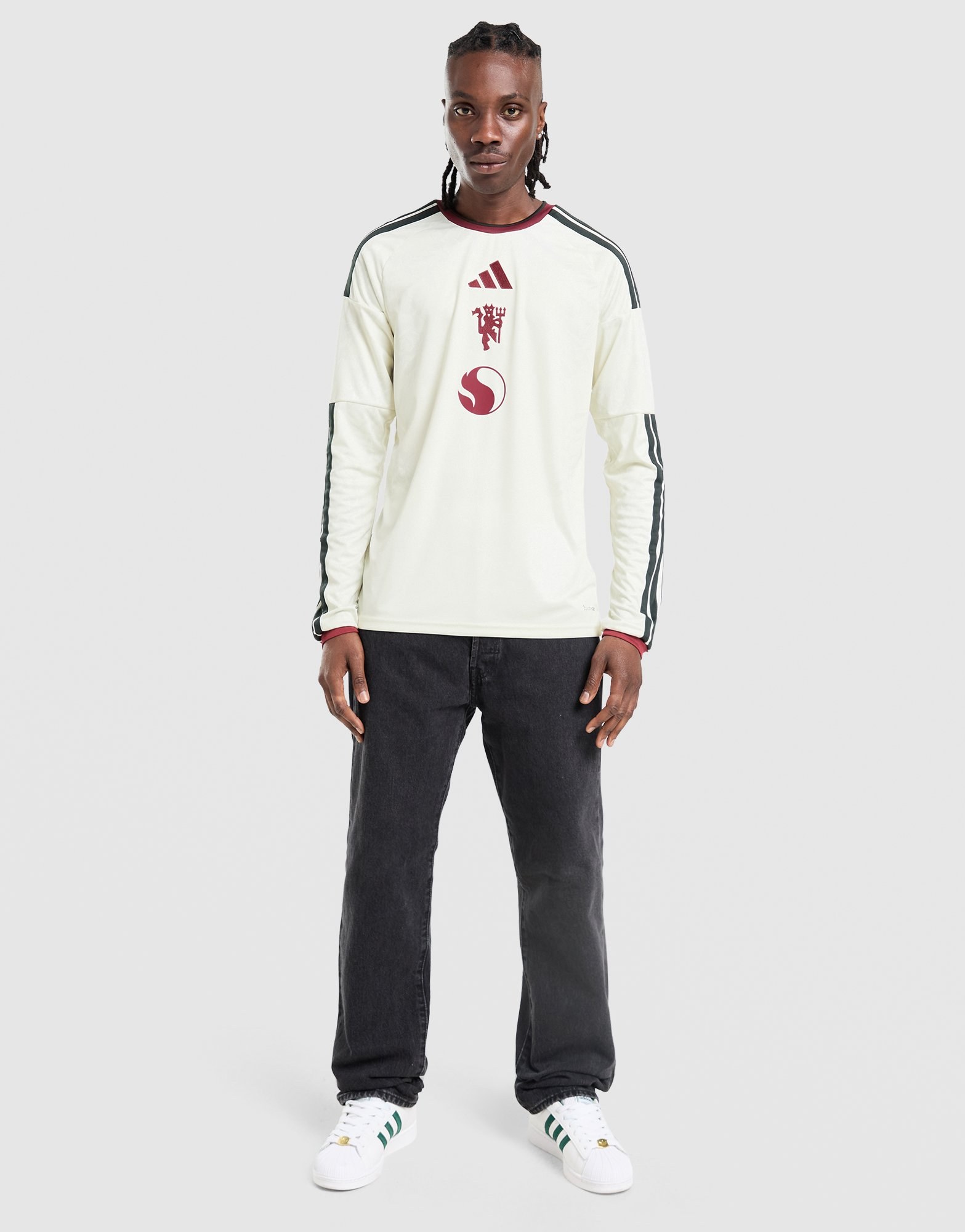 adidas Manchester United 26/27 Ausweichtrikot, Langärmelig