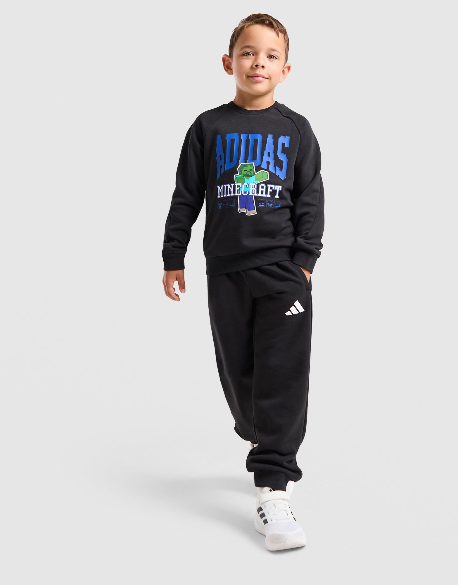 adidas x Minecraft Crew Trainingsanzug Kleinkinder