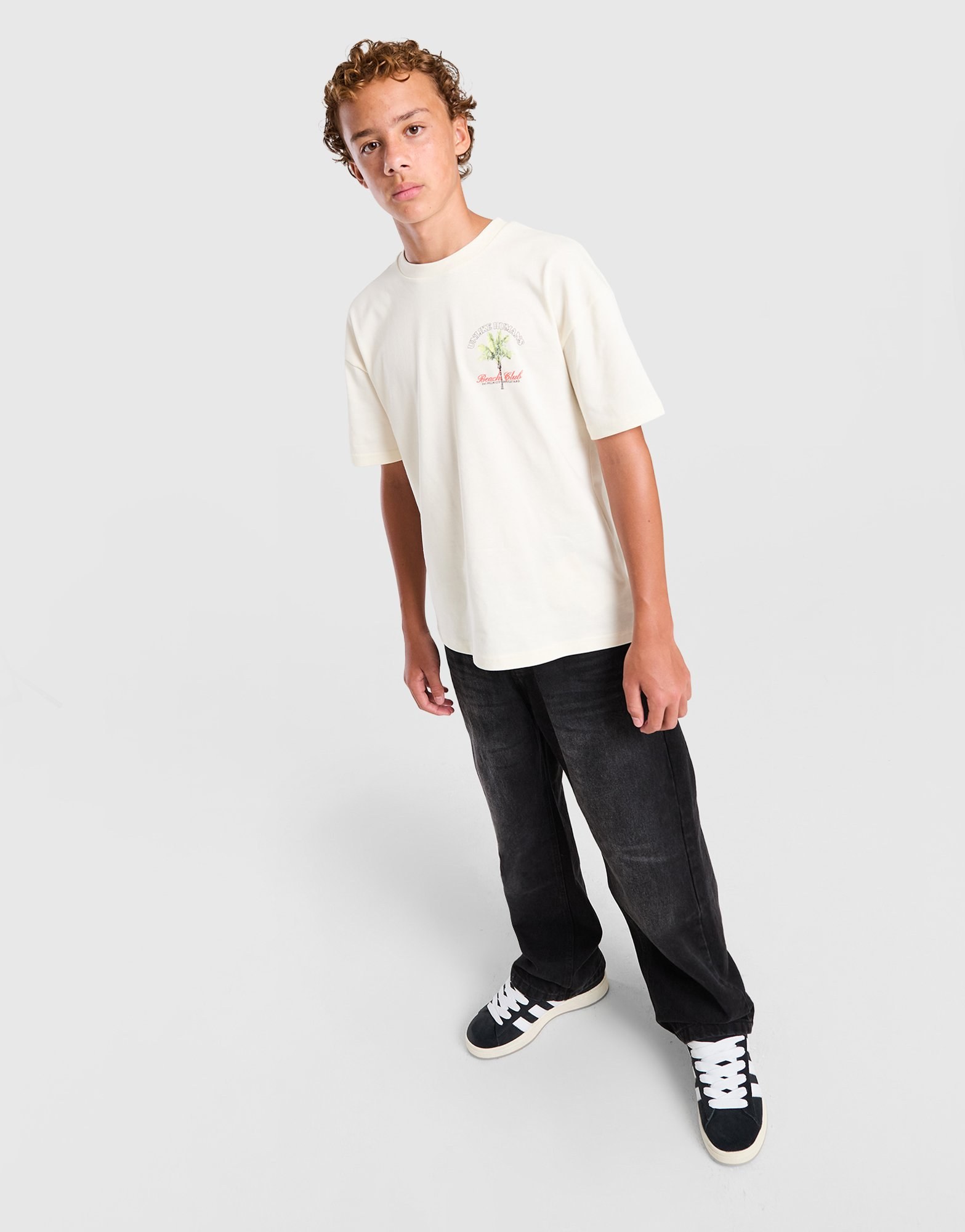 Unlike Humans Palm Tree T-Shirt Kinder