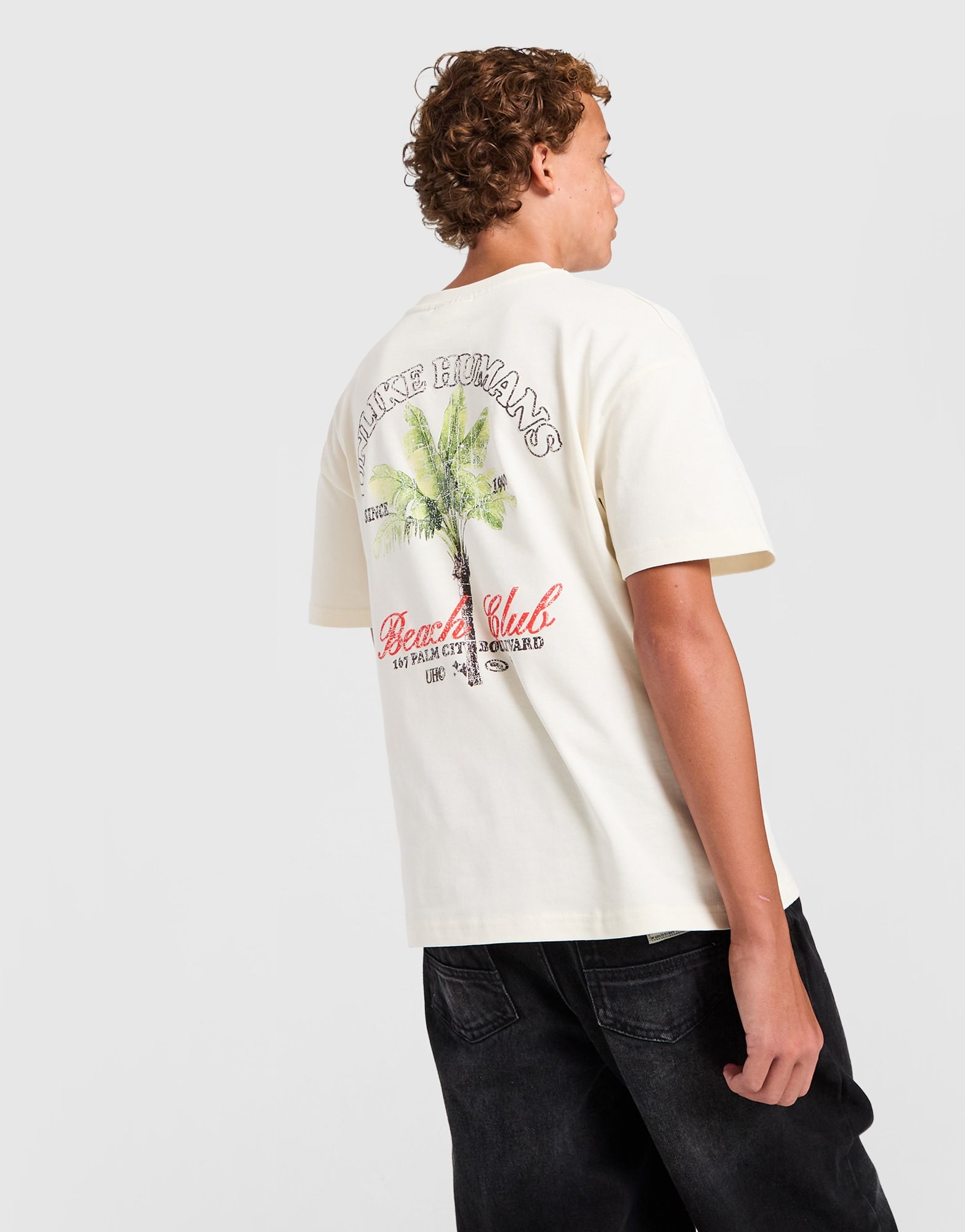 Unlike Humans Palm Tree T-Shirt Kinder