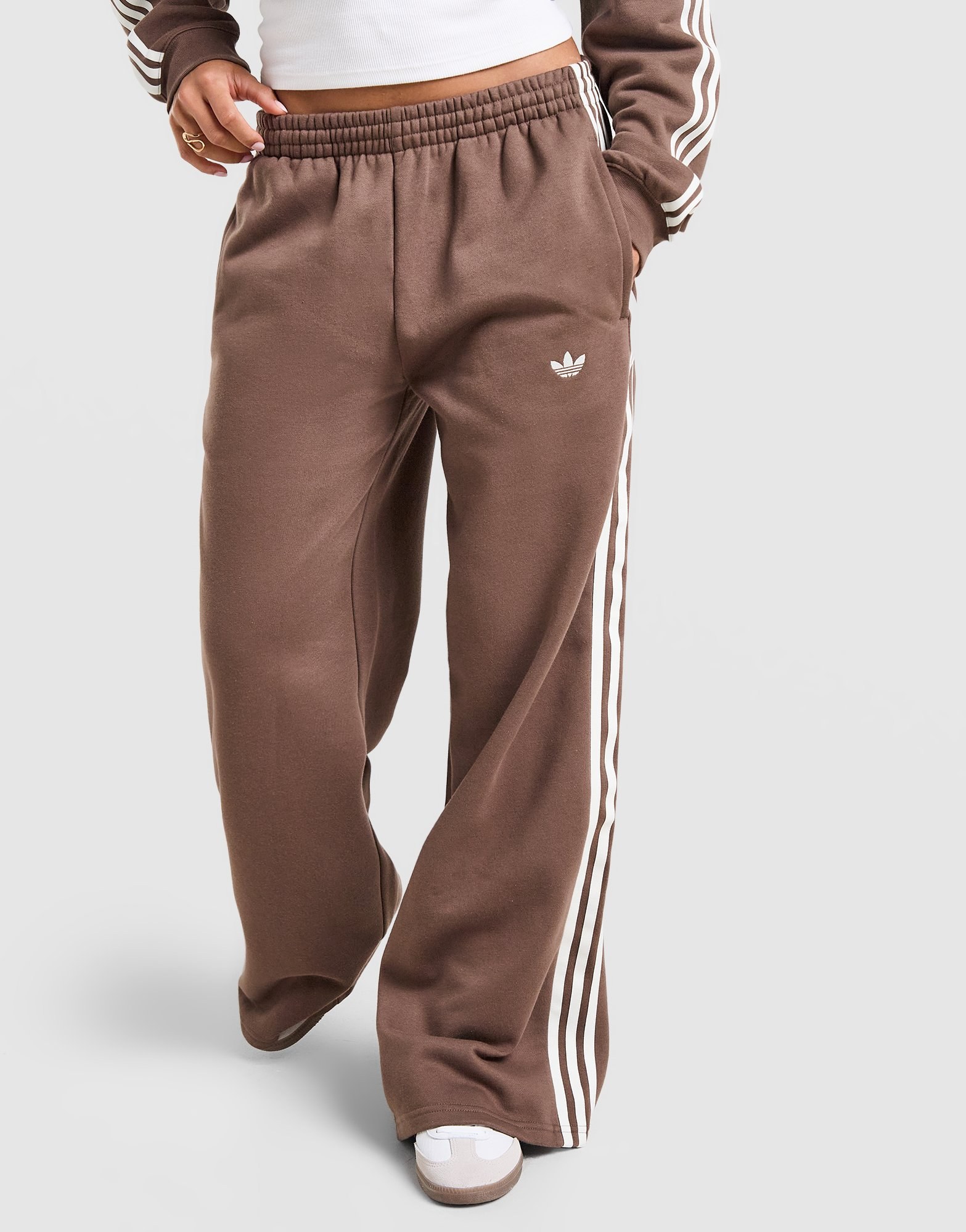 adidas Originals 3-Streifen Wide Leg Jogginghose