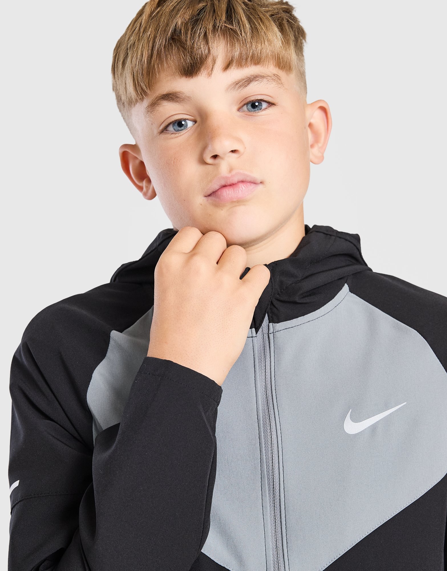 Nike Miler Colourblock Jacke Kinder