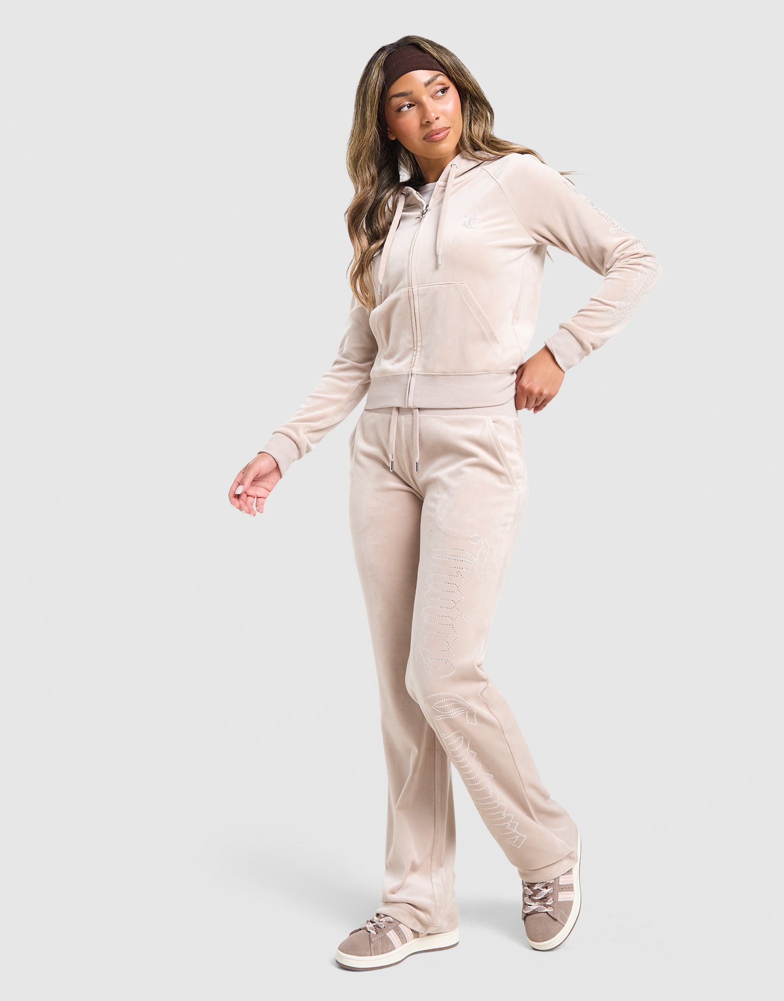 JUICY COUTURE Outline Diamante Trainingshose