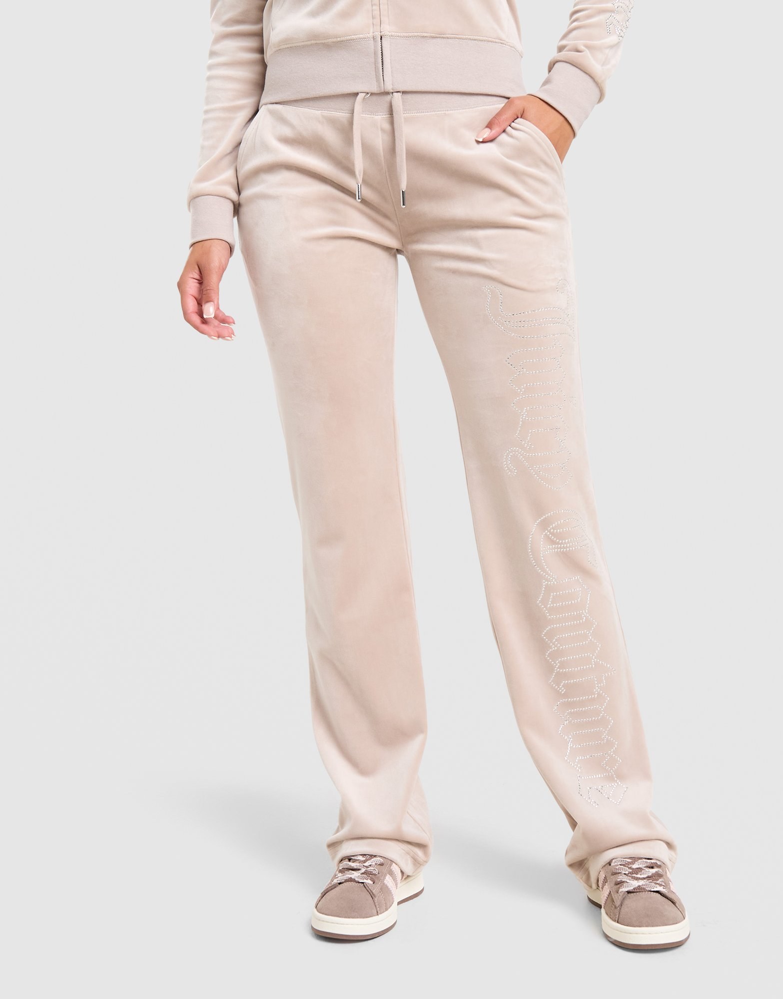 JUICY COUTURE Outline Diamante Trainingshose