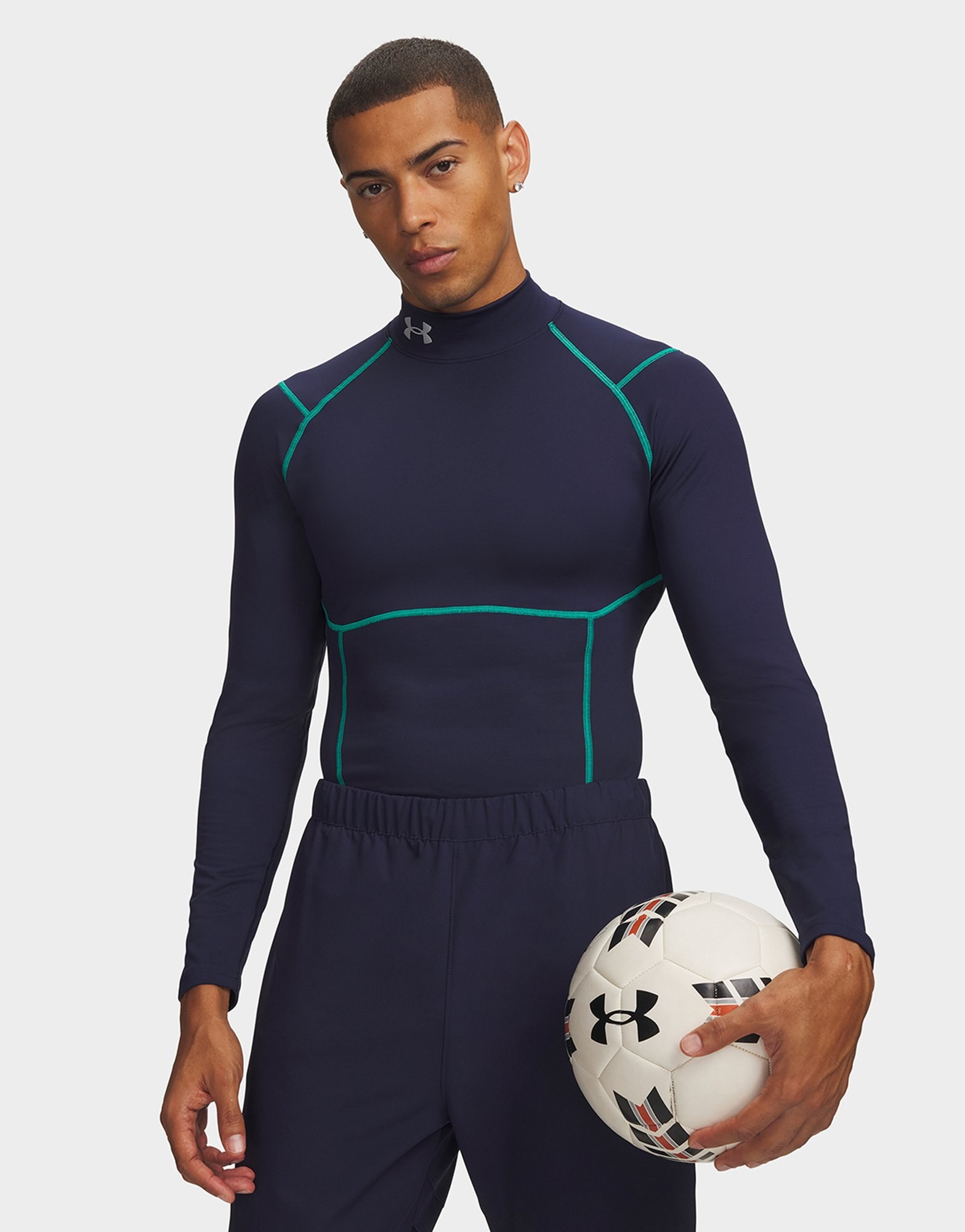 Under Armour ColdGear Elite Compression Mock-Langarmshirt