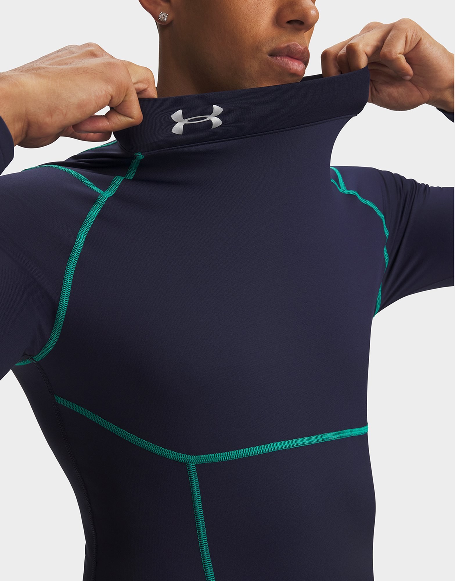 Under Armour ColdGear Elite Compression Mock-Langarmshirt