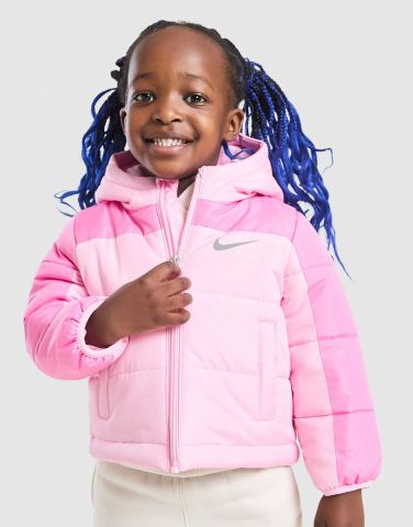 Nike Girls' Colour Block Baffle Jacket Infant