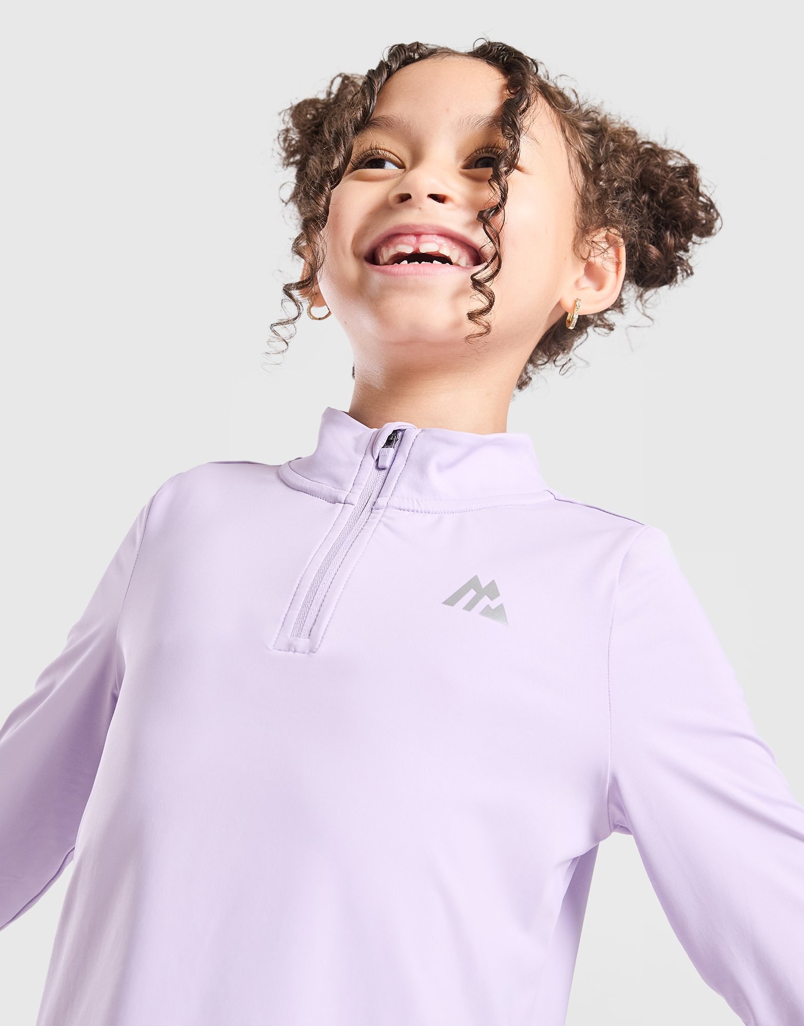 MONTIREX Girls' Bounce 1/4 Zip Top/Leggings Set Children