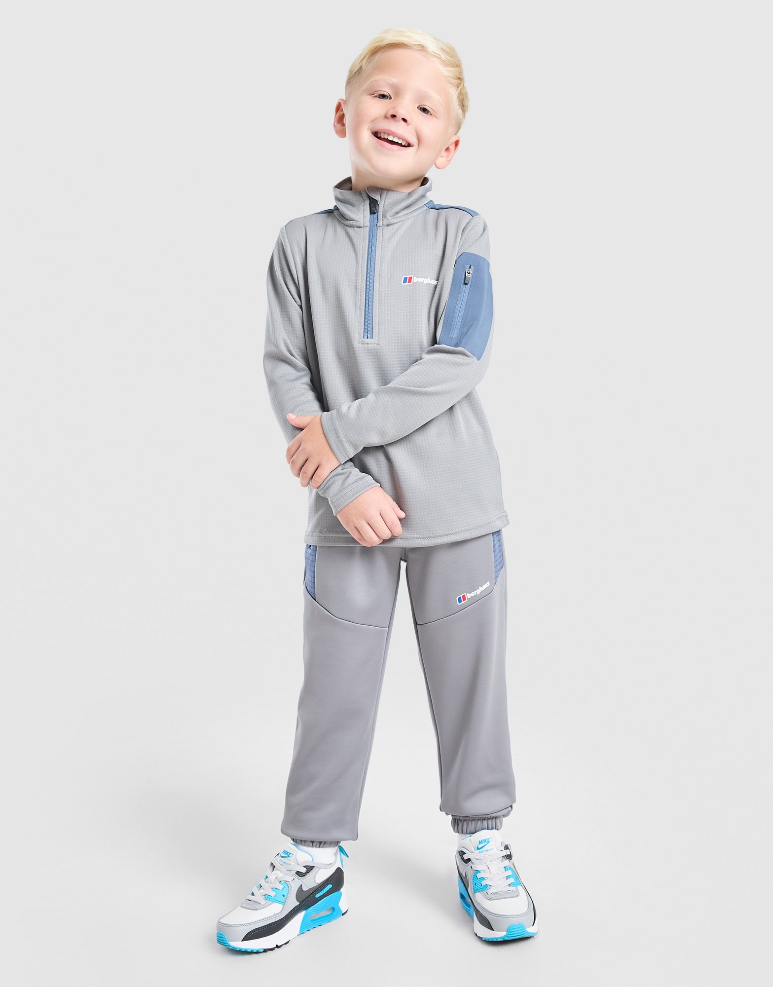 Berghaus Trek 1/4-Zip Trainingsanzug Kleinkinder