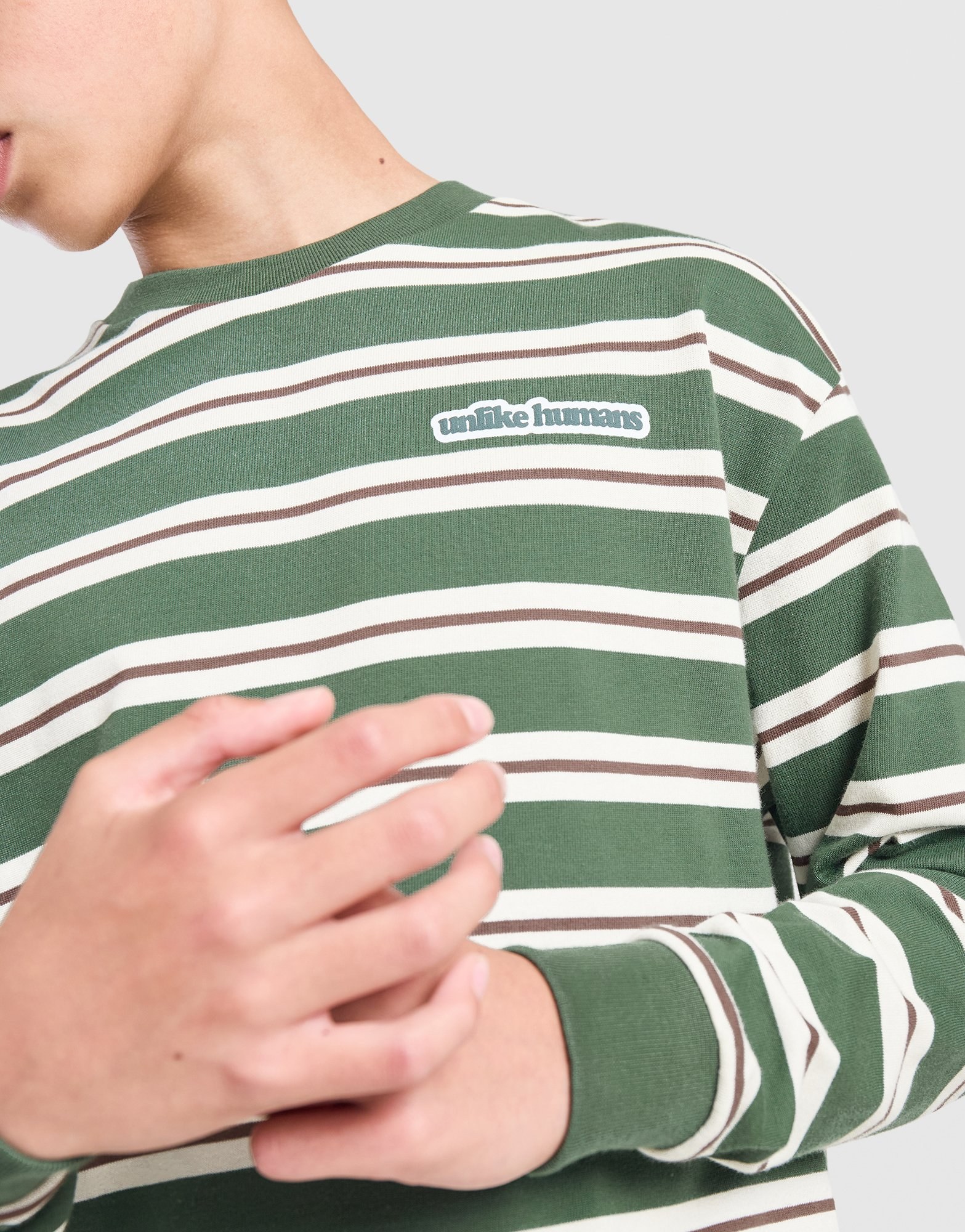 Unlike Humans Striped Longsleeve T-Shirt Kinder