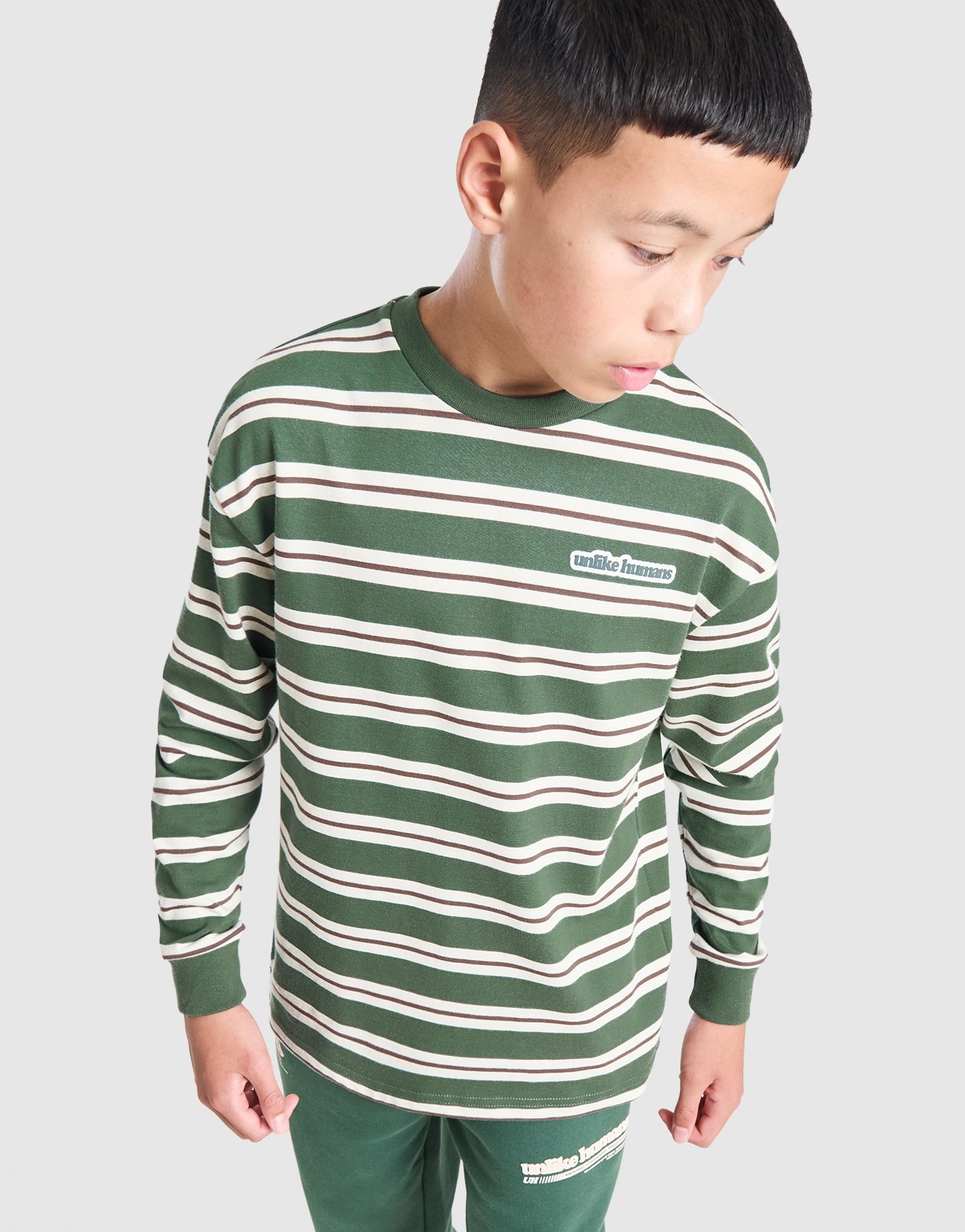 Unlike Humans Striped Longsleeve T-Shirt Kinder